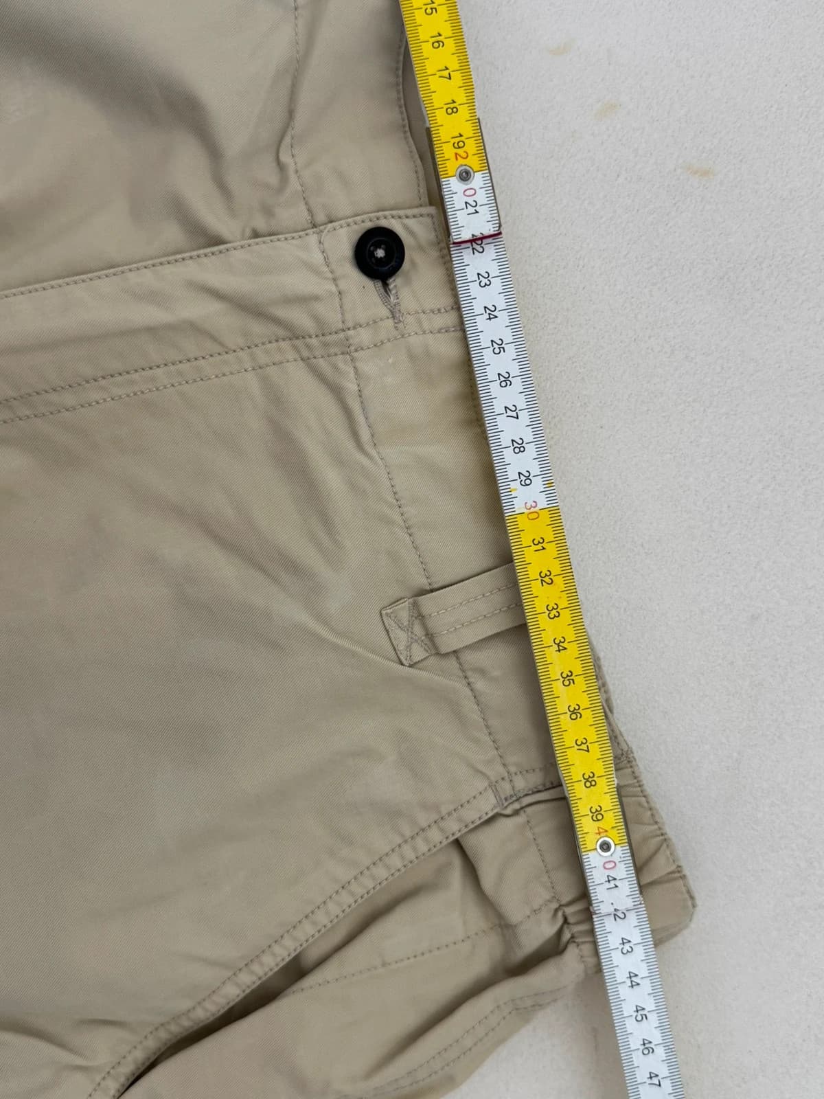 Pantalon cargo convertible short Aigle beige taille 46/XL - Photo 10/12