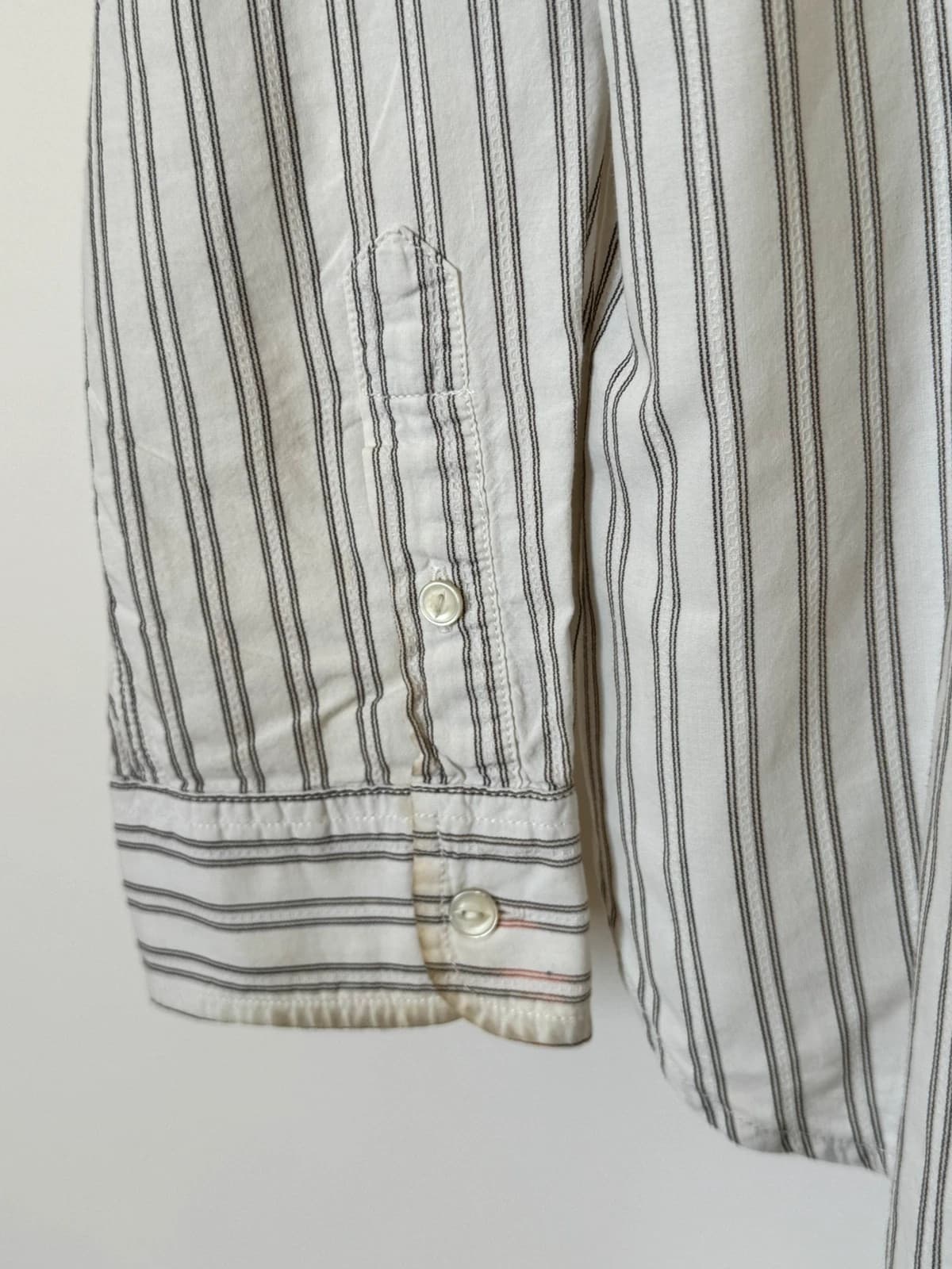 Chemise rayée Lauren Ralph Lauren écru taille L - SC260591 - Photo 9/11
