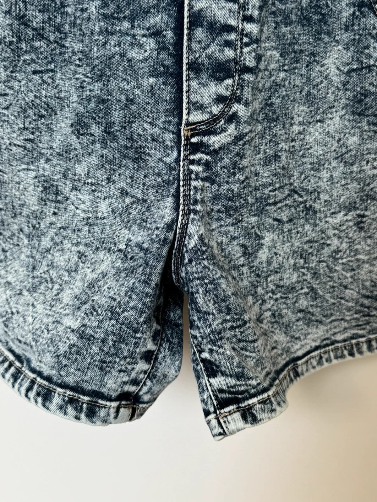 Salopette short denim IKKS bleu chiné taille S - SC260596 - Photo 7/11