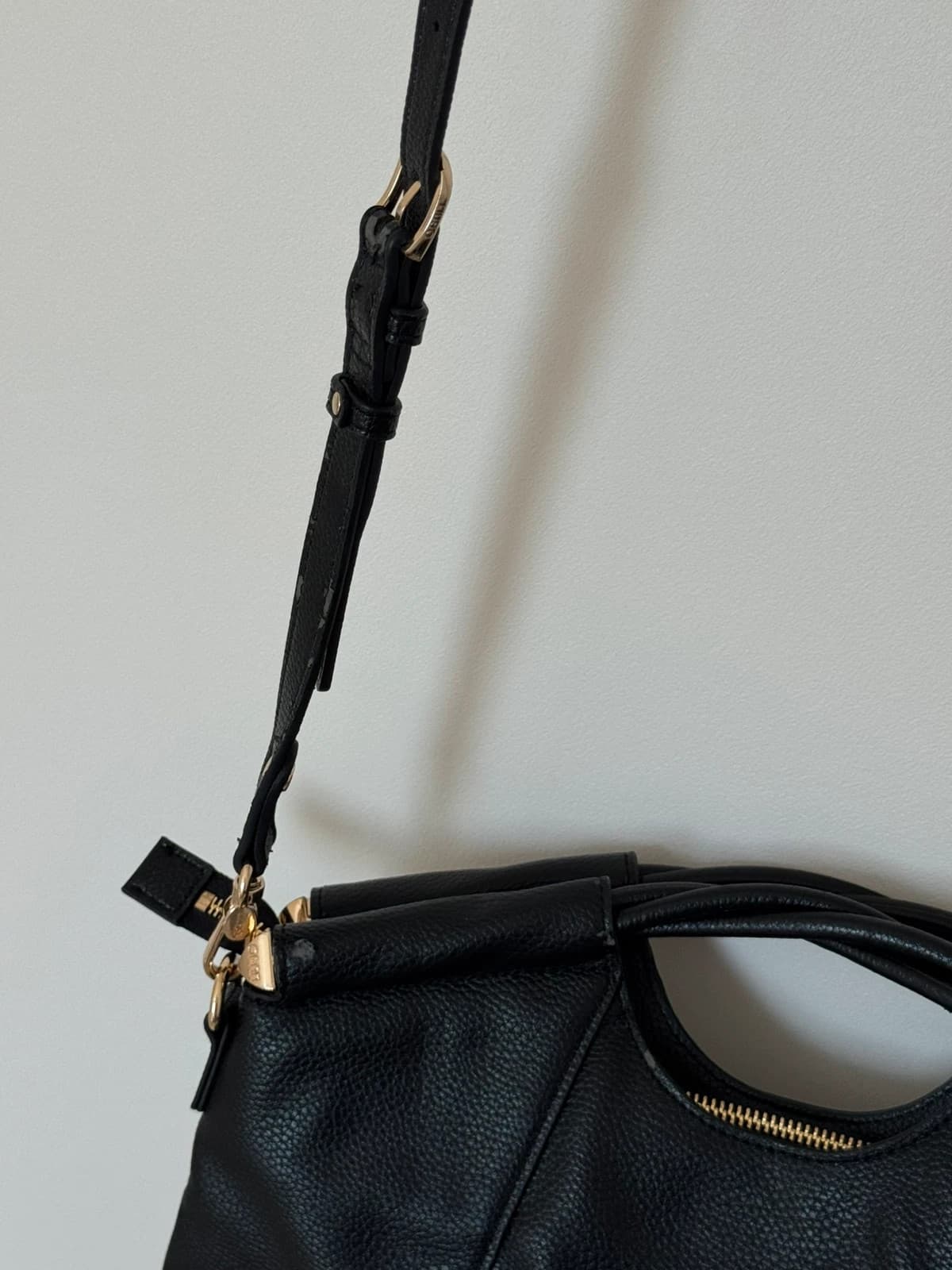 Sac à main bandoulière Liu Jo noir clous dorés - Photo 11/18