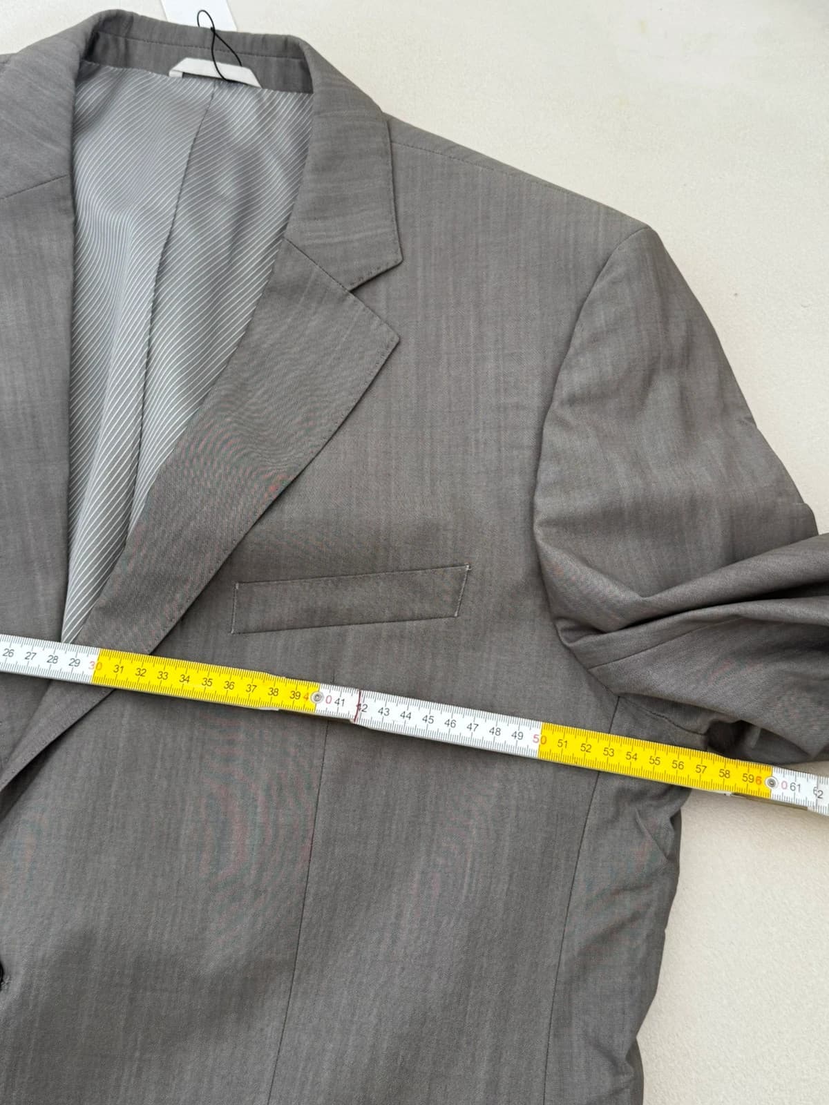 Veste blazer BOSS Hugo Boss gris argenté laine soie taille 56/XL - VG260574 - Photo 10/12
