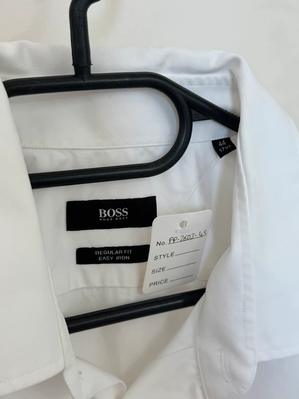 Regular fit-skjorte Boss hvit størrelse 44/XL - FP260345 - Bilde 2/6