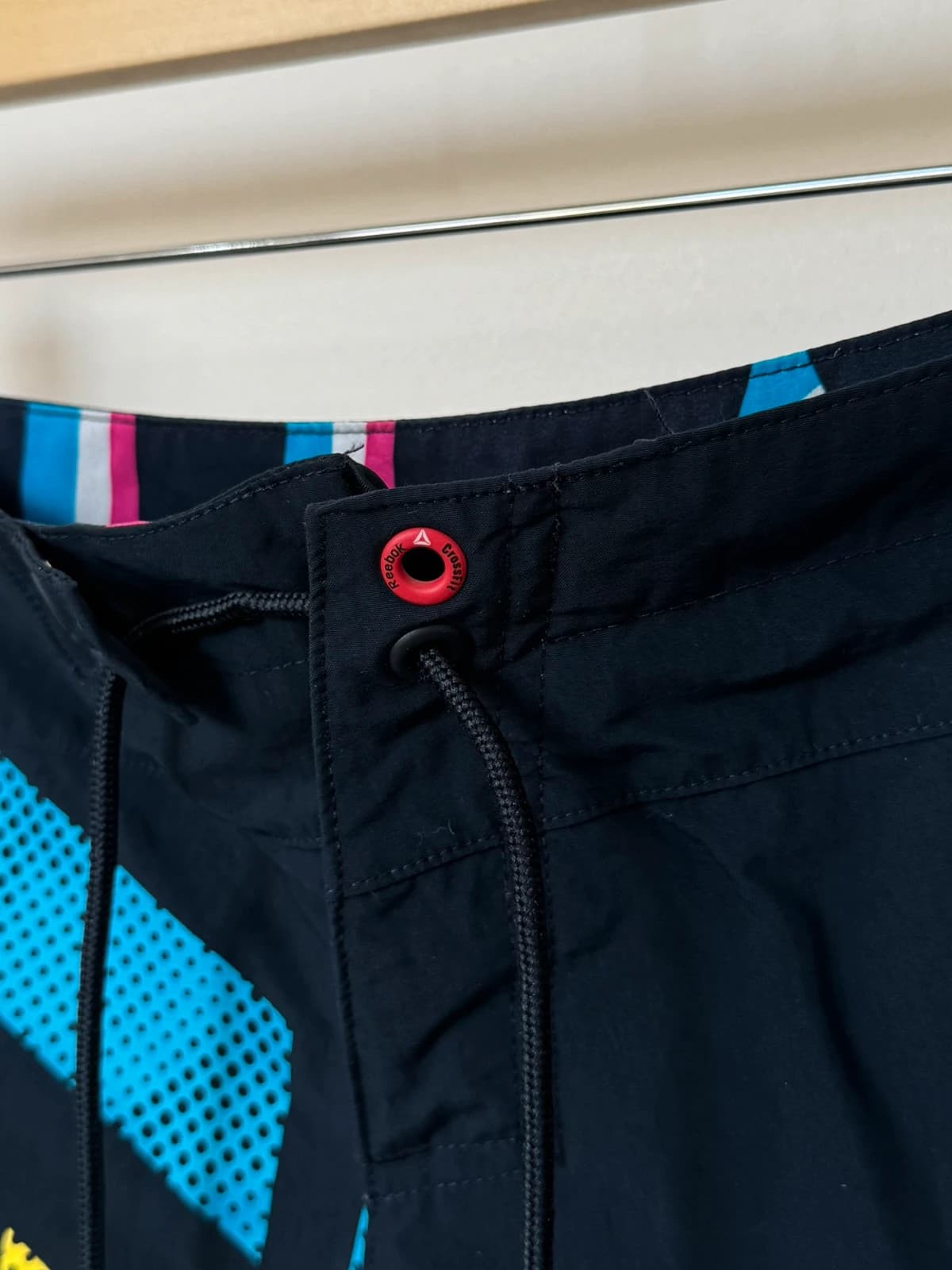 Short Reebok CrossFit bleu marine/noir graphique AMRAP taille XS - SK260696 - Photo 9/13