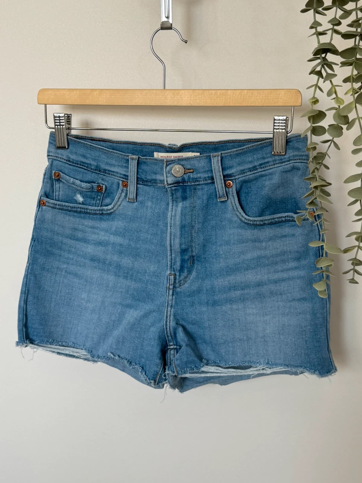 Short en jean Levi's High Rise bleu taille W28 - SK2606101 - Photo 2/12