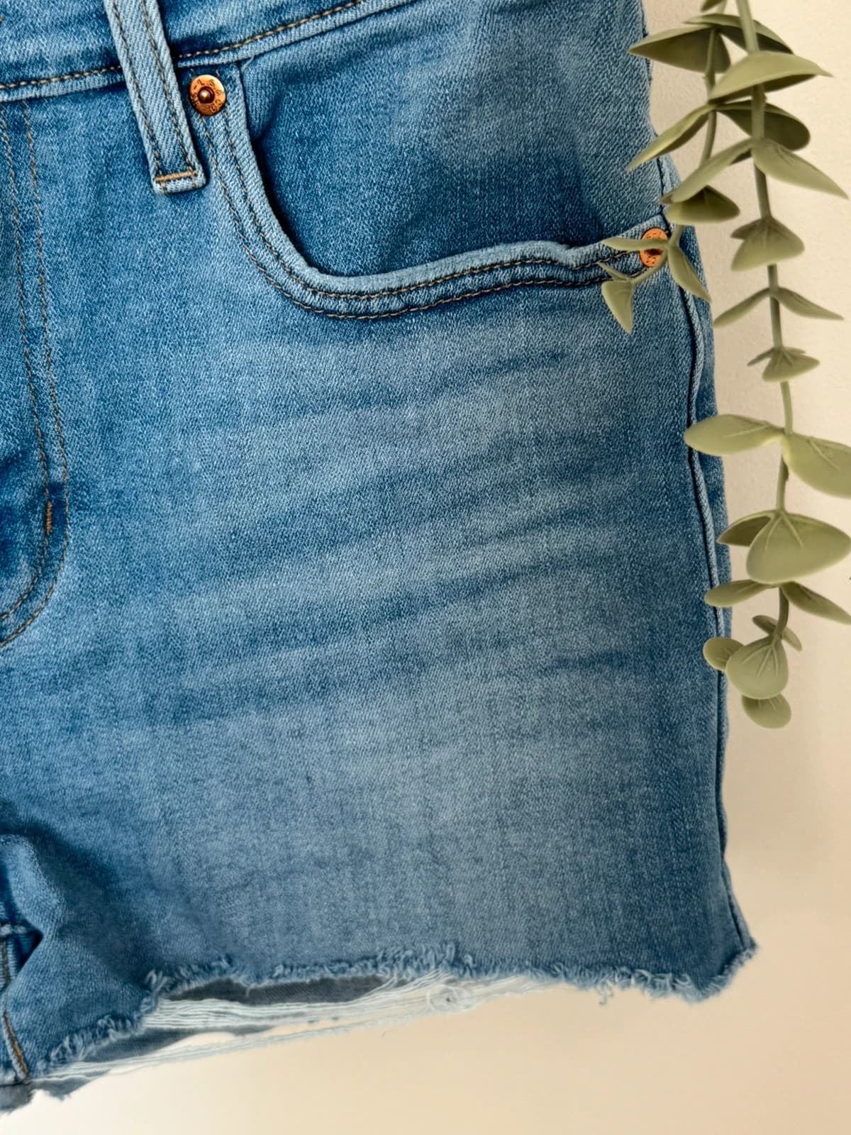 Short en jean Levi's High Rise bleu taille W28 - SK2606101 - Photo 8/12