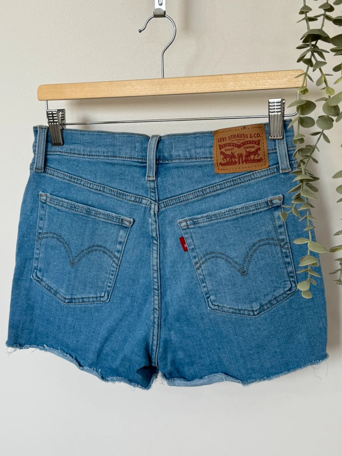 Short en jean Levi's High Rise bleu taille W28 - SK2606101 - Photo 10/12