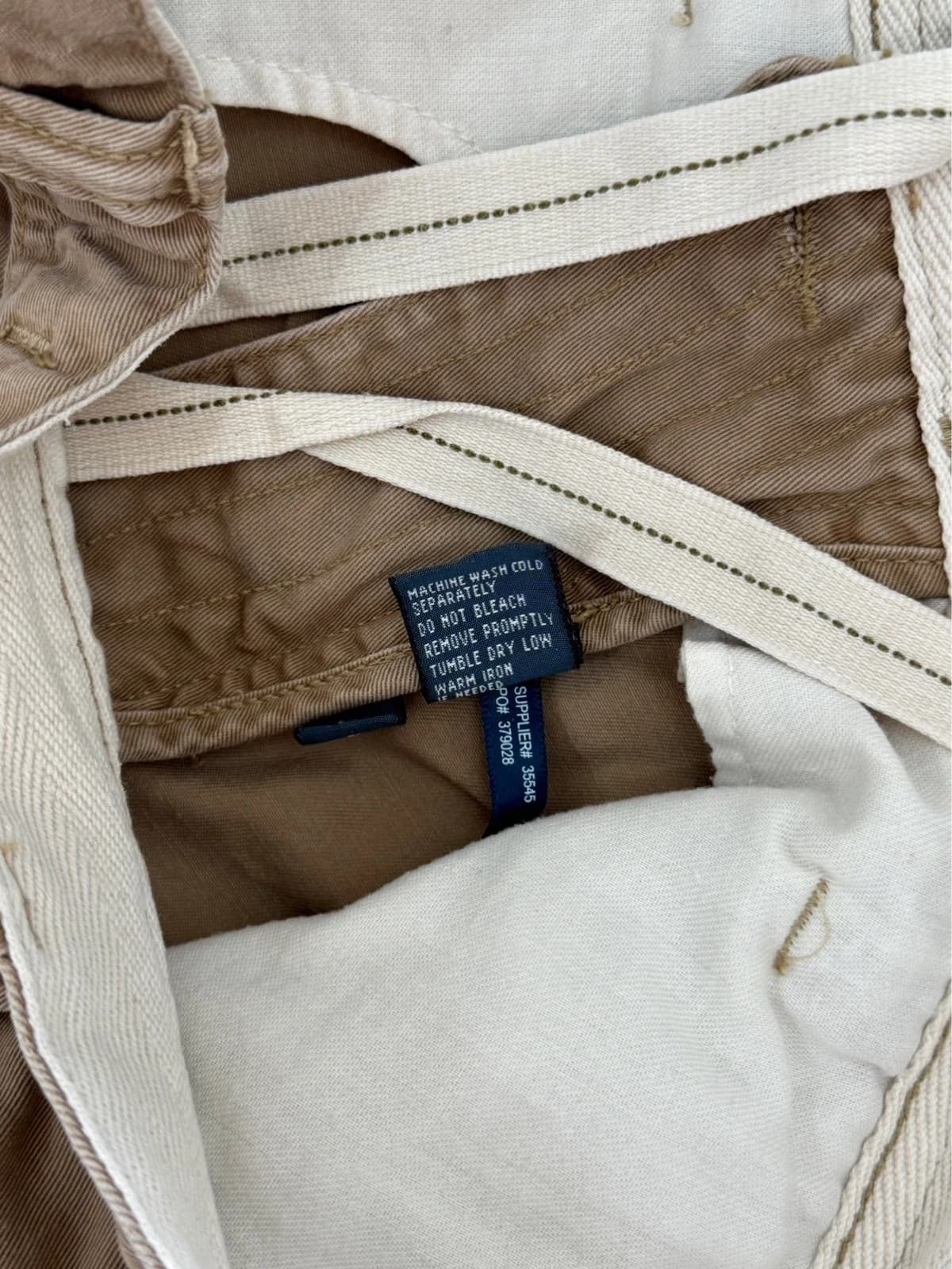 Short chino Polo Ralph Lauren Relaxed Fit marron clair taille W35 - SK260688 - Photo 6/12