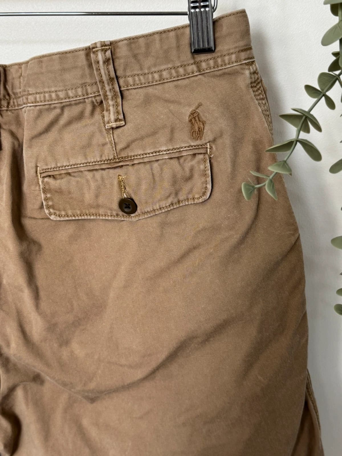 Short chino Polo Ralph Lauren Relaxed Fit marron clair taille W35 - SK260688 - Photo 9/12