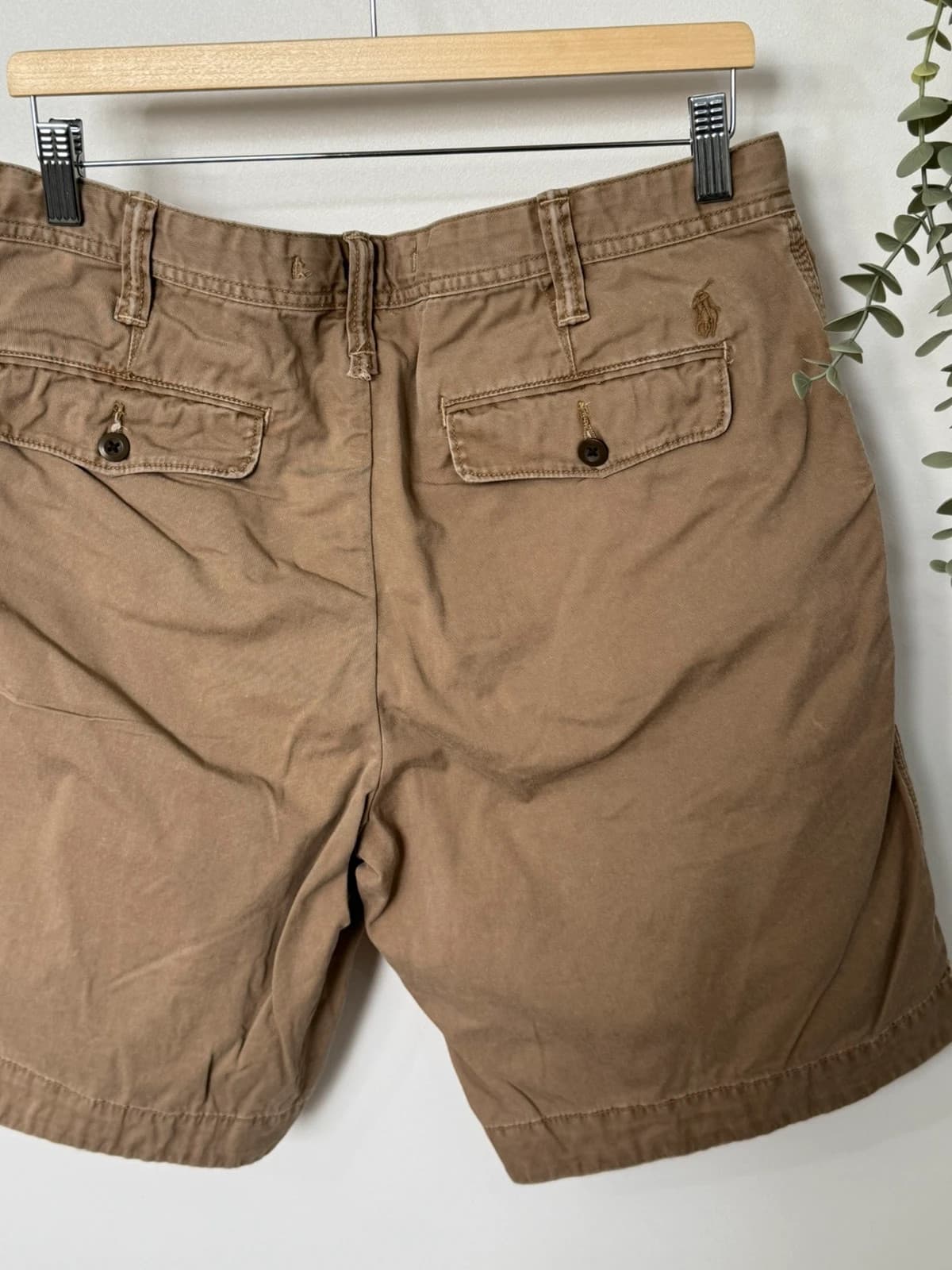 Short chino Polo Ralph Lauren Relaxed Fit marron clair taille W35 - SK260688 - Photo 10/12