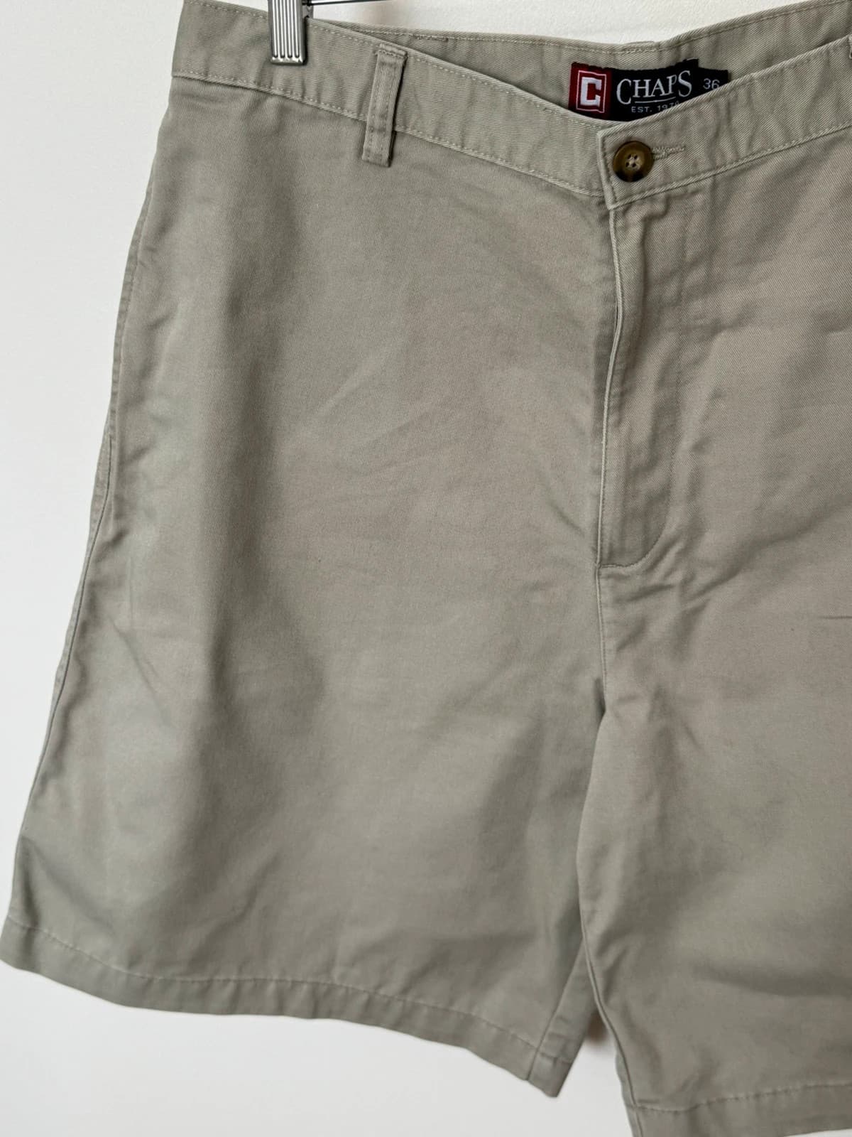 Short chino Chaps beige sable taille W36 - SK260662 - Photo 4/7