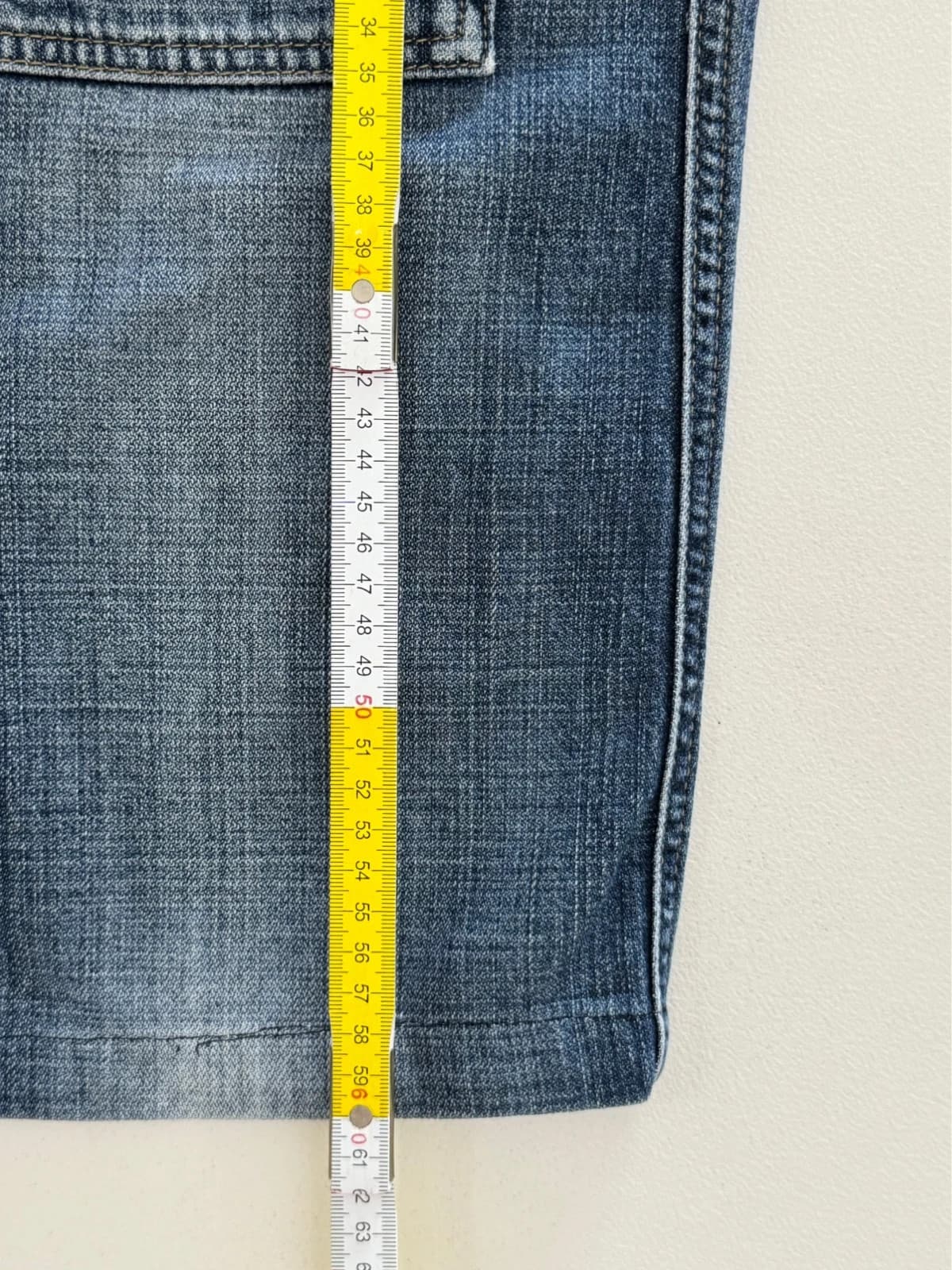 Short bermuda baggy en jean GAS bleu délavé taille W33/M - SK260663 - Photo 10/10