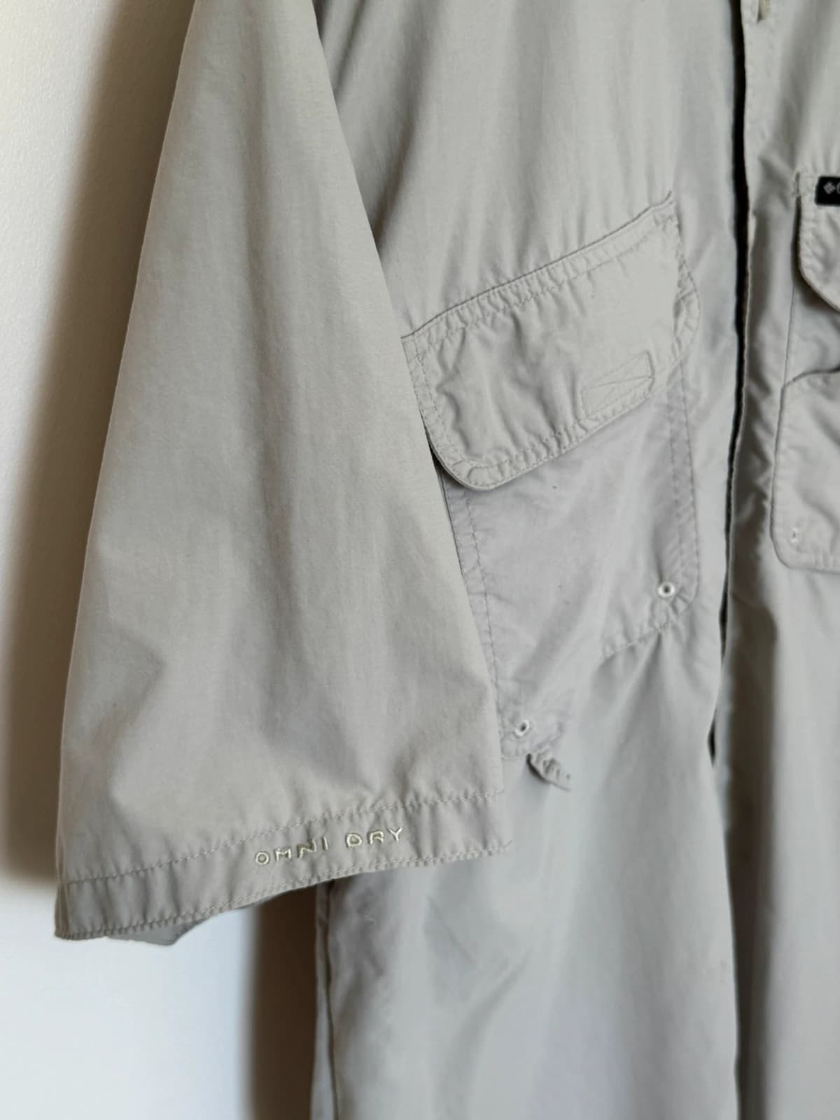 Chemise Columbia GRT Omni Dry pêche randonnée beige taille M - VG260152 - Photo 5/9