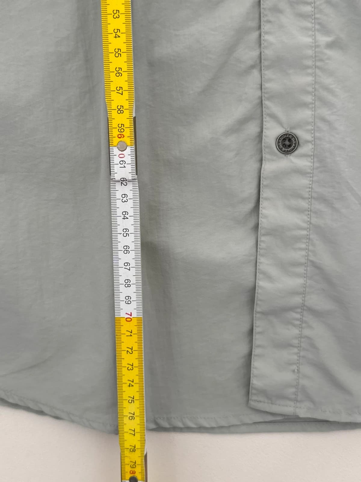 Chemise randonnée Wrangler kaki clair nylon respirante taille L - SK260614 - Photo 10/10