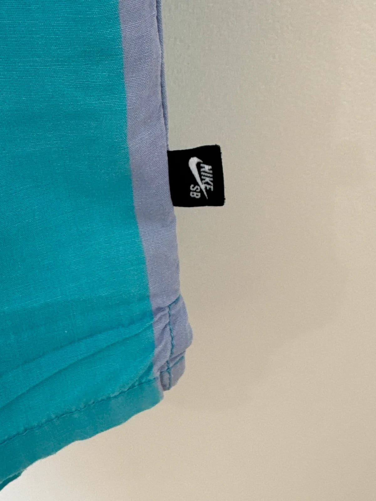 Chemise Nike SB Kevin Bradley Kevin and Hell logo chien rayée bleue taille M - SK260679 - Photo 4/10