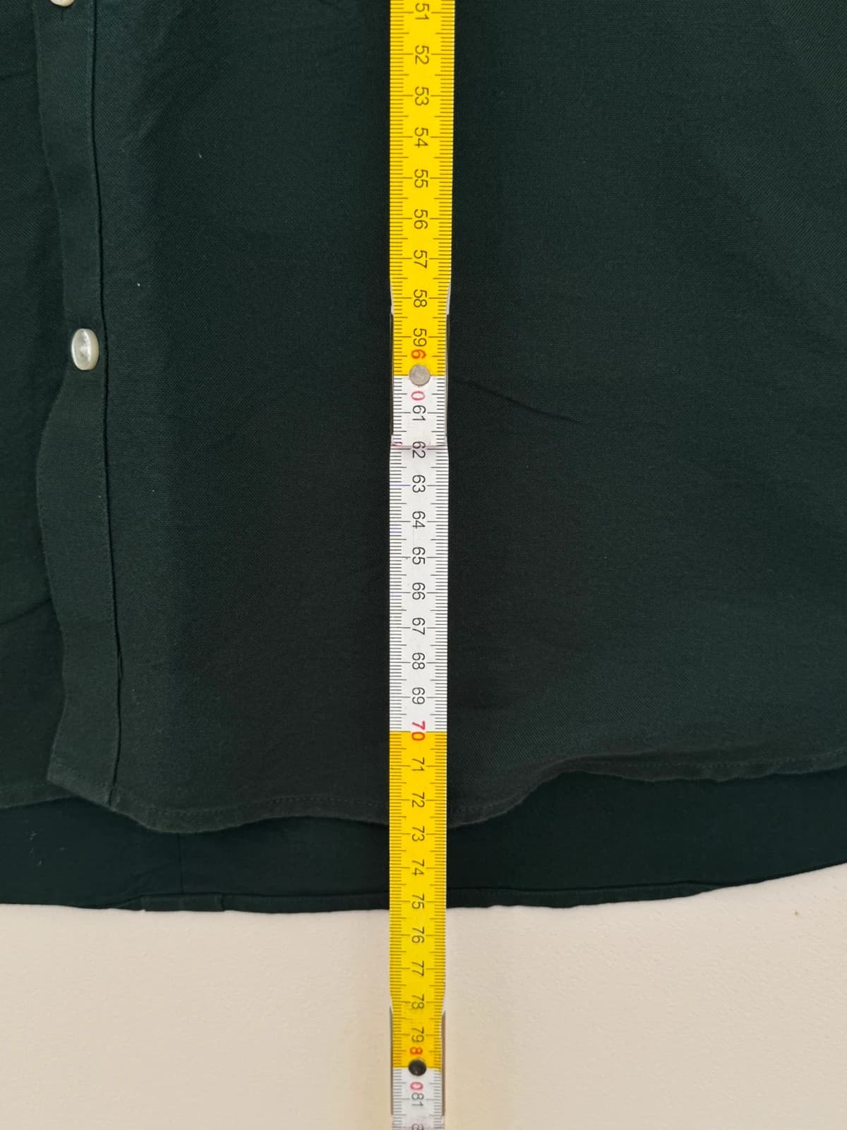 Chemise Oxford Fred Perry vert sapin manches courtes taille XL - SK260617 - Photo 10/10