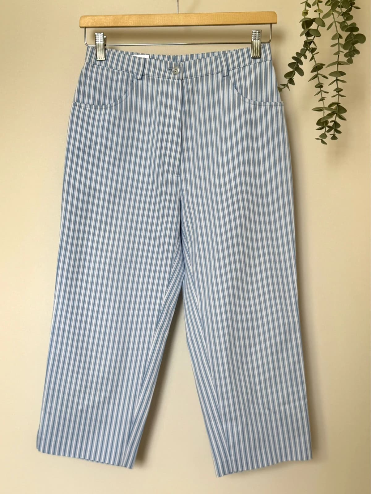 Pantalon 7/8 rayé Basler Weekend bleu blanc taille 36/S - SC2605100 - Photo 2/10