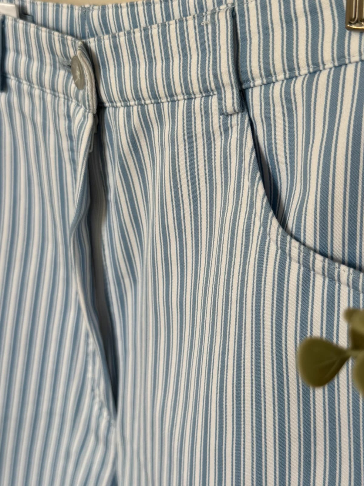 Pantalon 7/8 rayé Basler Weekend bleu blanc taille 36/S - SC2605100 - Photo 3/10