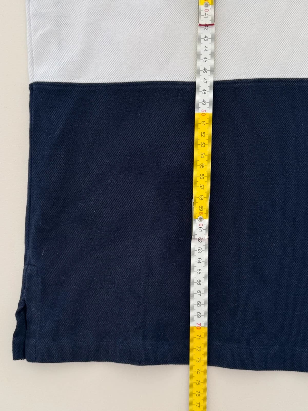 Polo piqué custom slim fit Ralph Lauren Polo 1967 bleu marine taille XL - SK260621 - Photo 10/10