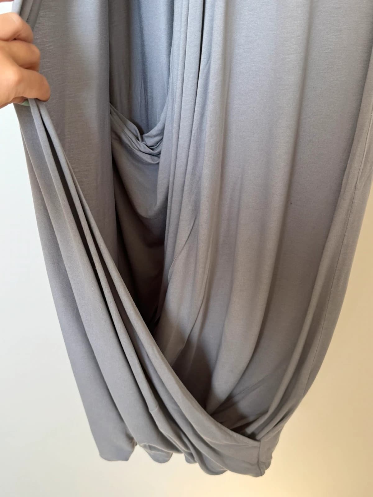 Robe chemise drapée COS grise sans manches taille M - SK260636 - Photo 6/11