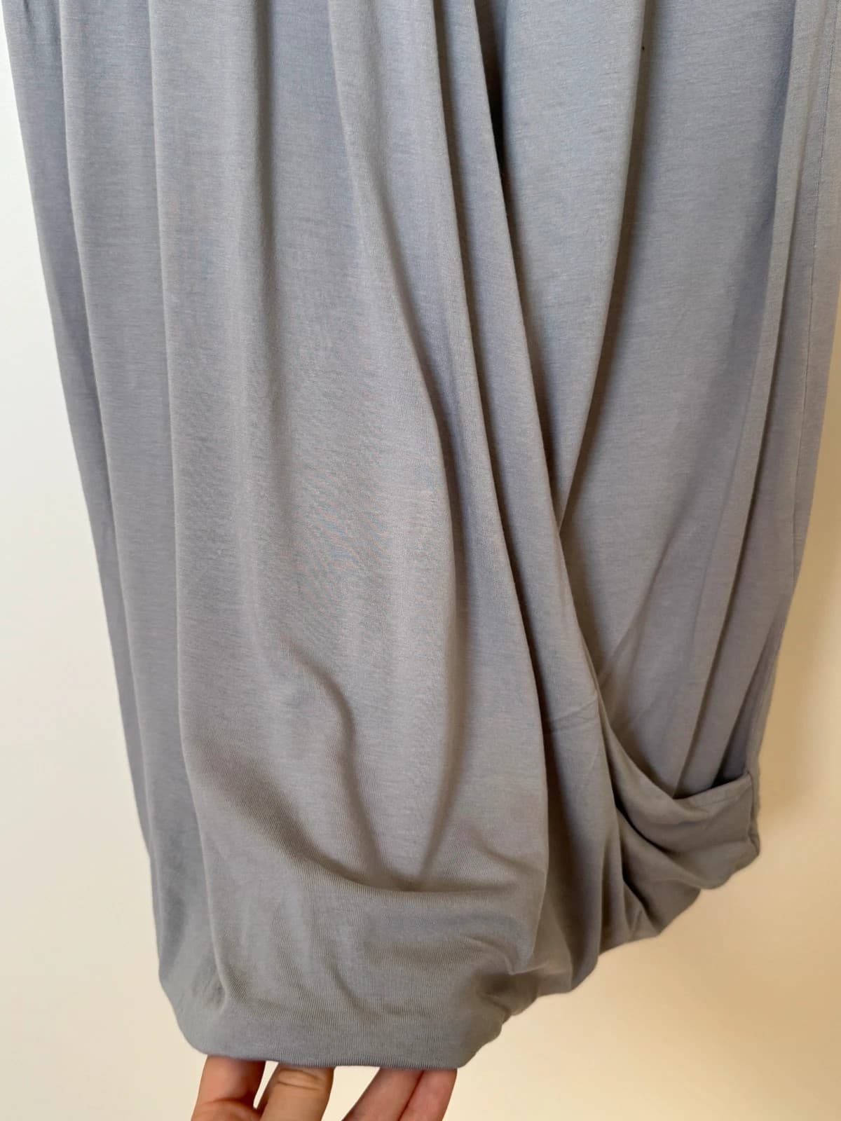 Robe chemise drapée COS grise sans manches taille M - SK260636 - Photo 5/11