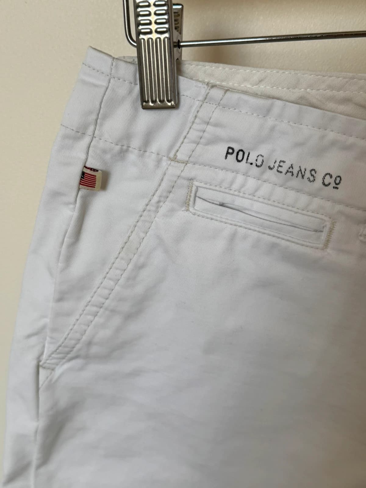 Short chino Polo Jeans Company Ralph Lauren blanc taille 6/40 - SK260694 - Photo 5/9