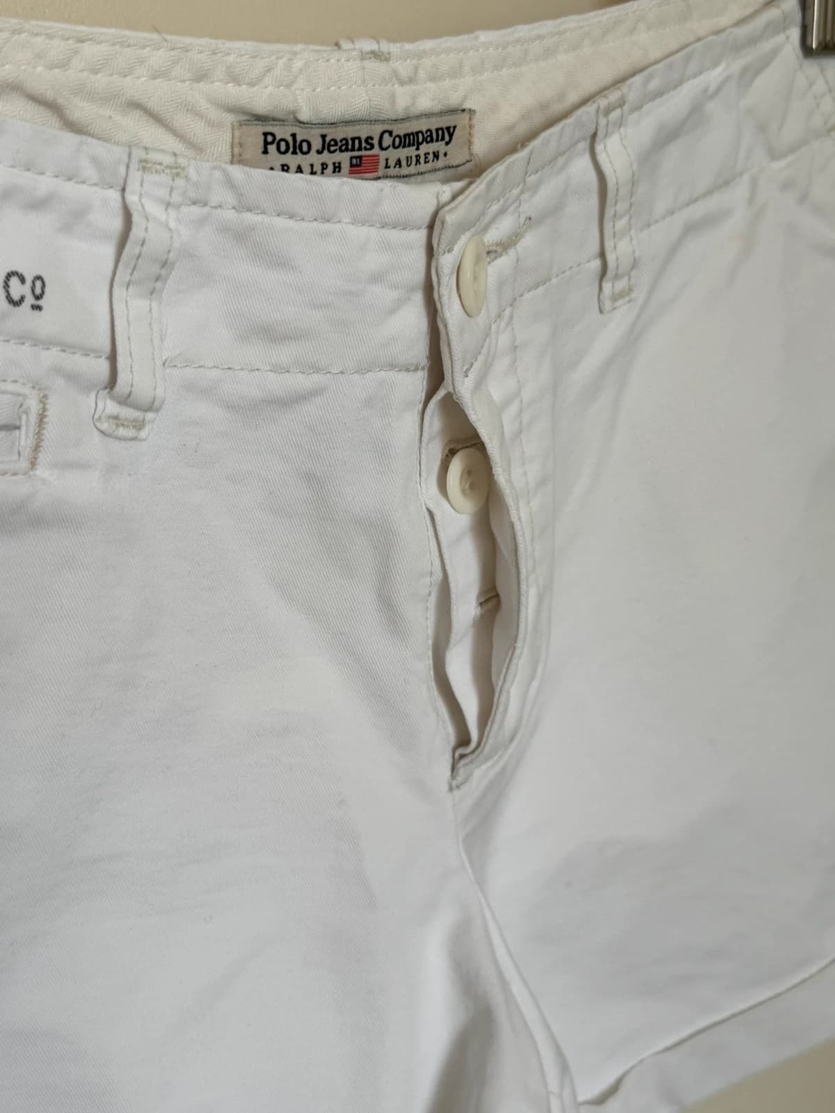 Short chino Polo Jeans Company Ralph Lauren blanc taille 6/40 - SK260694 - Photo 7/9