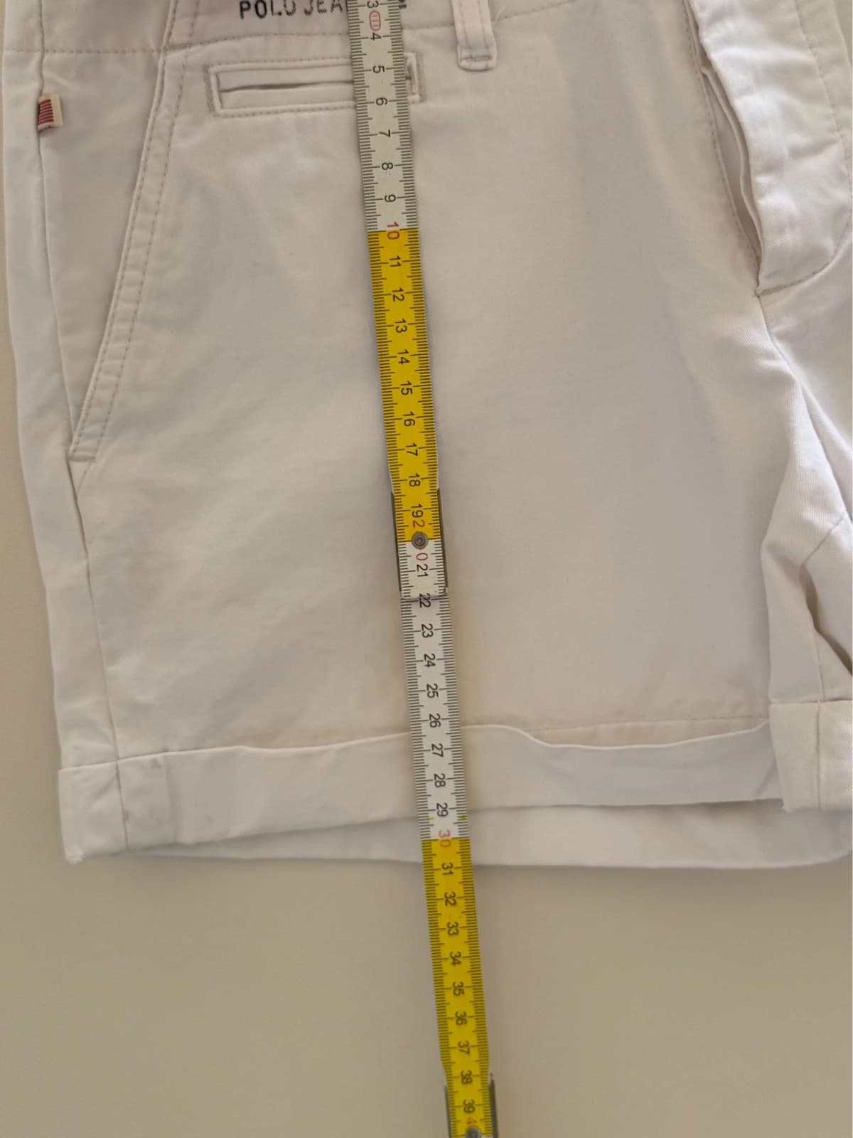 Short chino Polo Jeans Company Ralph Lauren blanc taille 6/40 - SK260694 - Photo 9/9