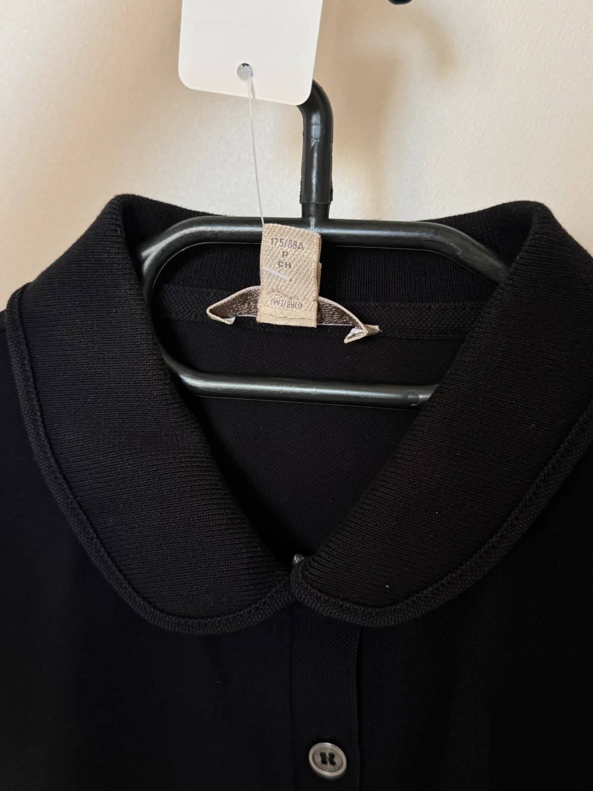 Polo piqué Burberry Brit noir femme manches bouffantes taille S - SK2606124 - Photo 5/11