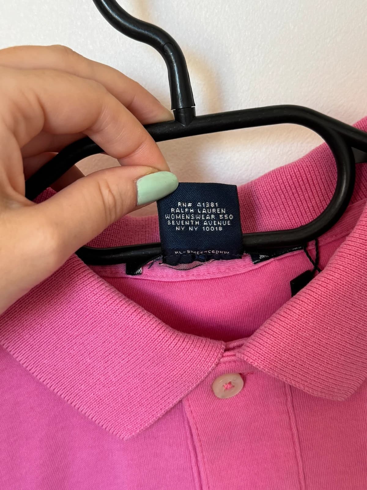 Polo jersey slim fit Ralph Lauren Sport rose taille L - SK2606109 - Photo 6/10