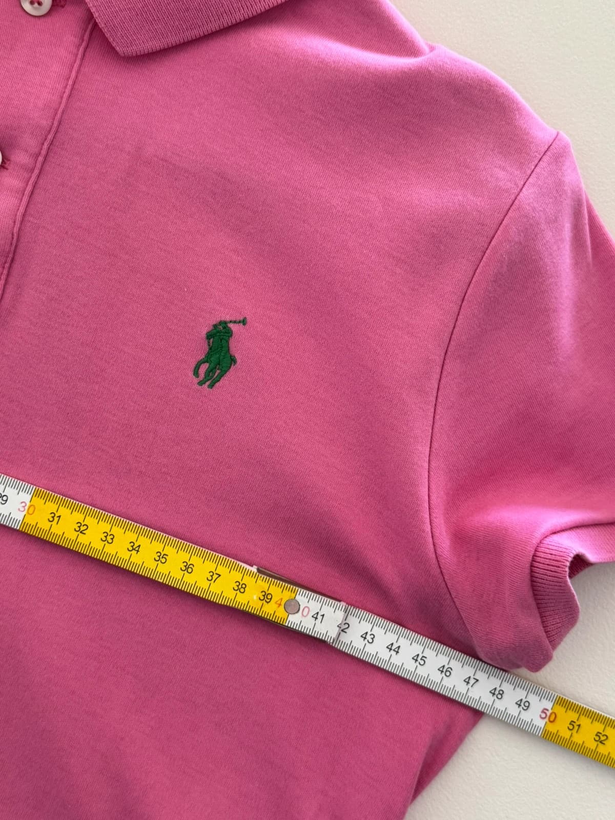 Polo jersey slim fit Ralph Lauren Sport rose taille L - SK2606109 - Photo 9/10