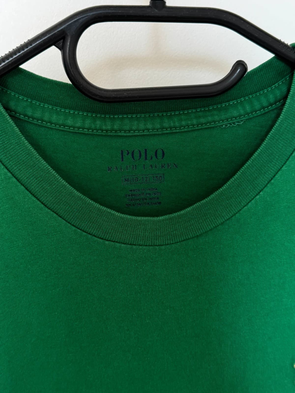 T-shirt Ralph Lauren vert logo pony orange taille XS - SK260692 - Photo 4/11