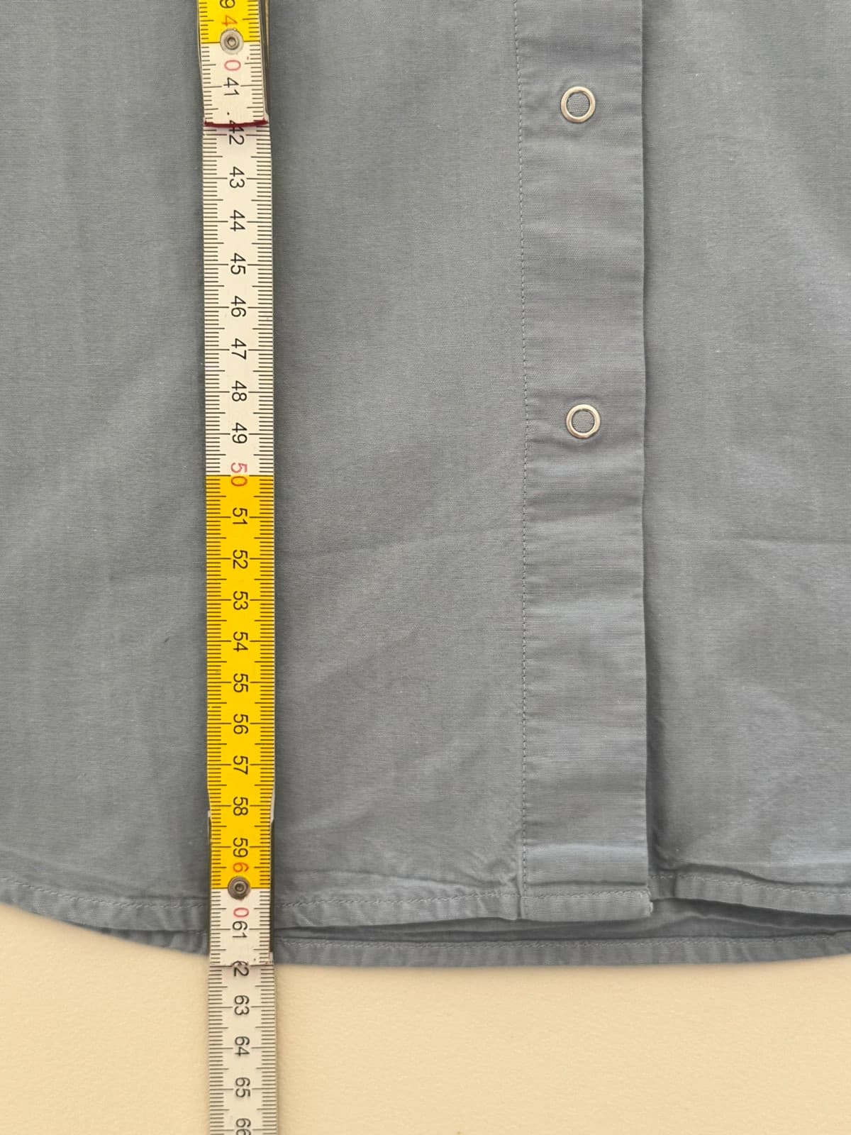 Chemise manches courtes Lacoste bleu gris taille 40/M - FP260182 - Photo 9/9