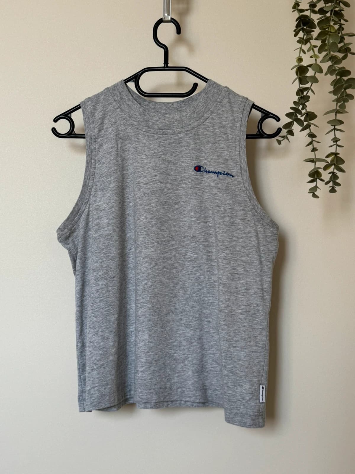 Débardeur Champion gris chiné brodé logo taille M - SK2606123 - Photo 2/9