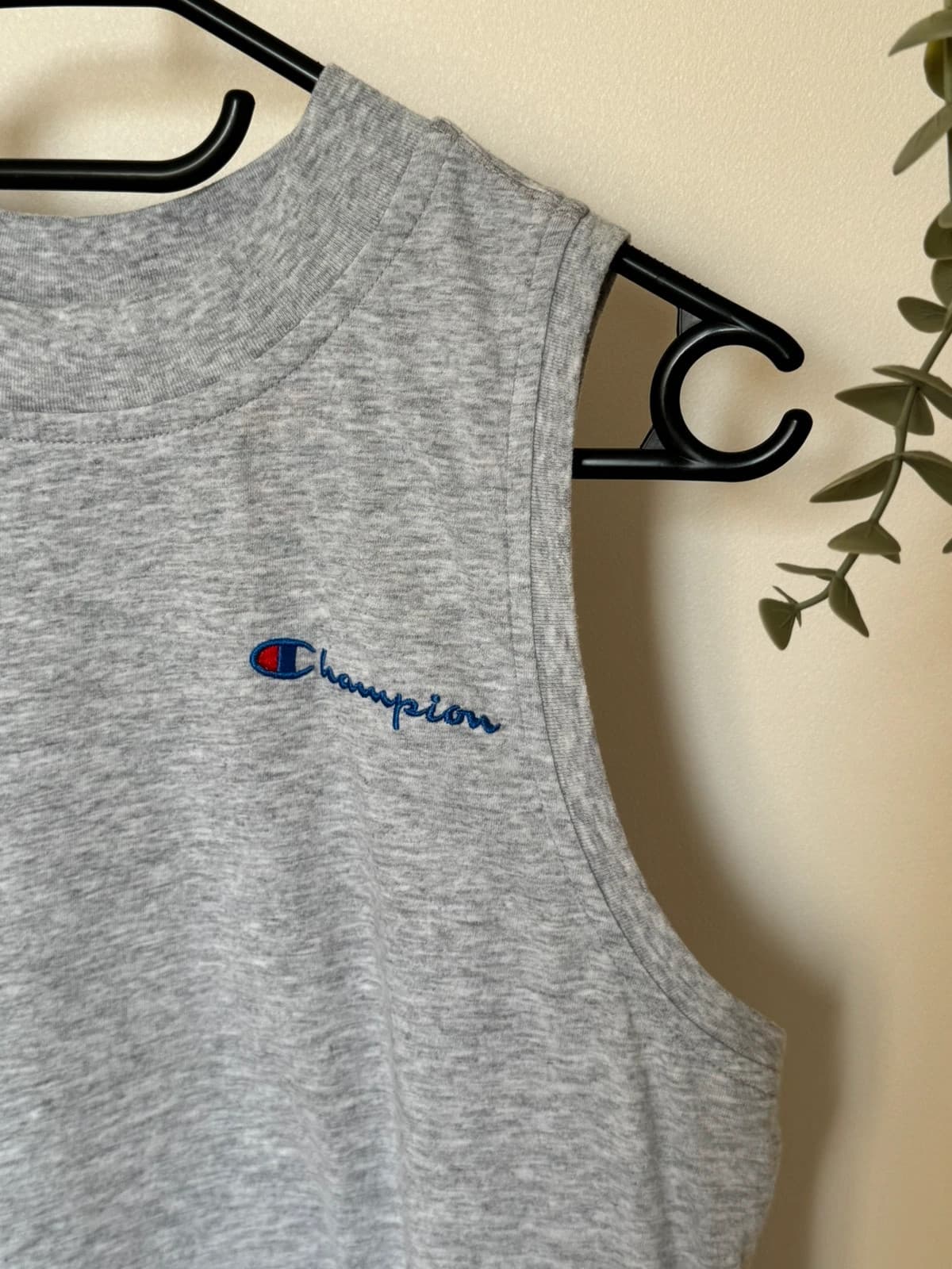 Débardeur Champion gris chiné brodé logo taille M - SK2606123 - Photo 5/9