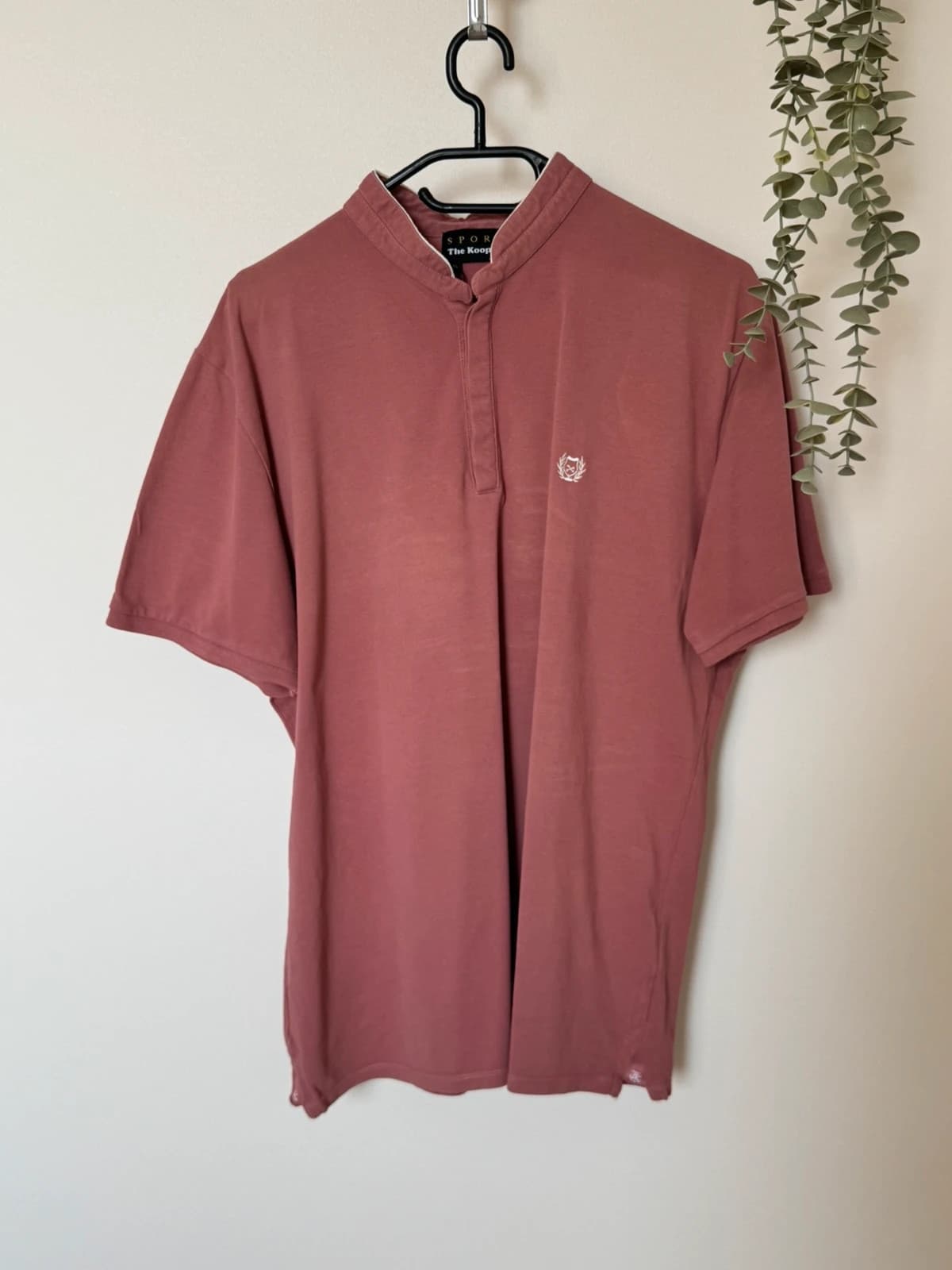 Polo piqué col mao The Kooples rose délavé taille XL - SK260647 - Photo 2/11