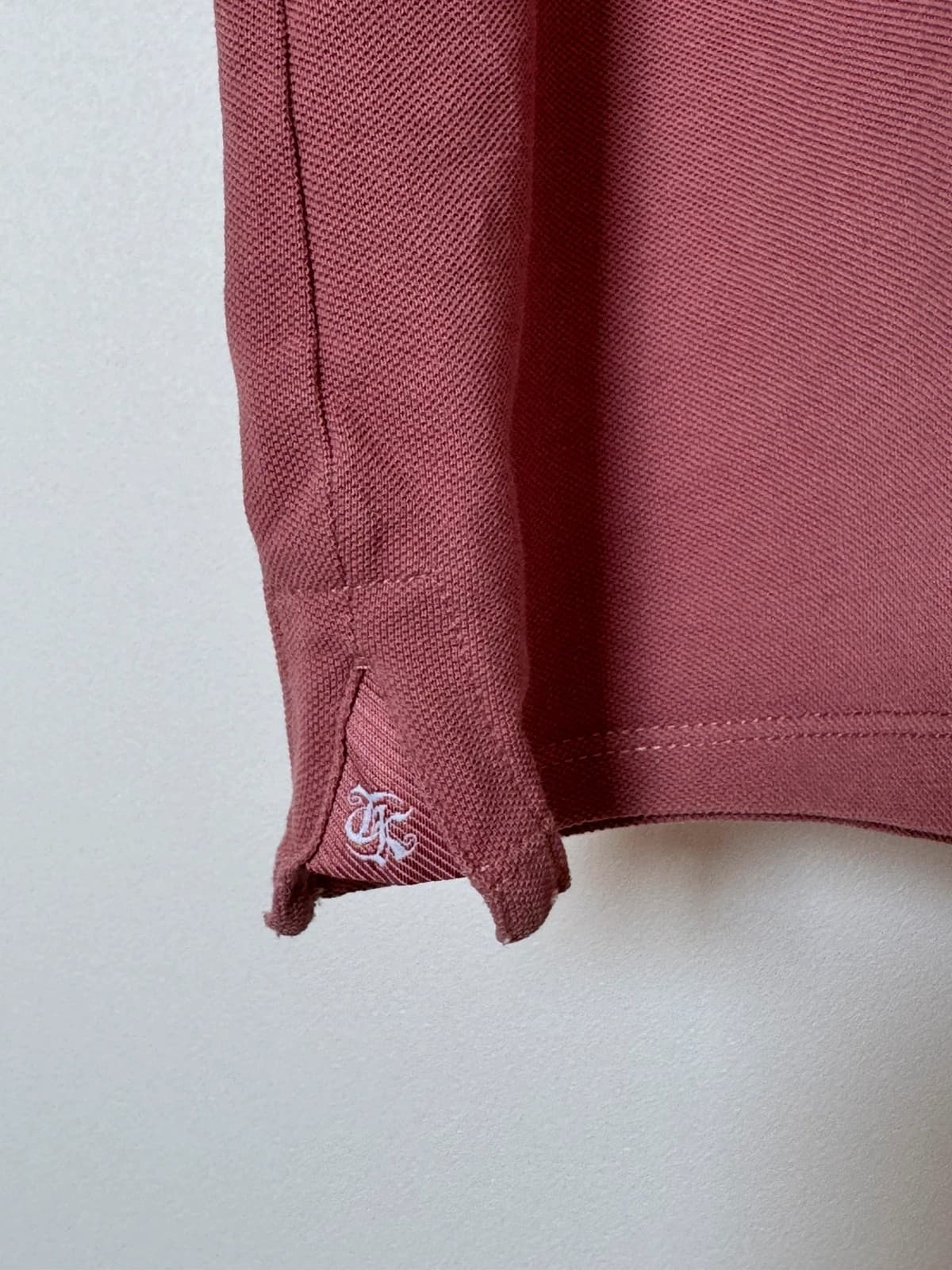 Polo piqué col mao The Kooples rose délavé taille XL - SK260647 - Photo 5/11