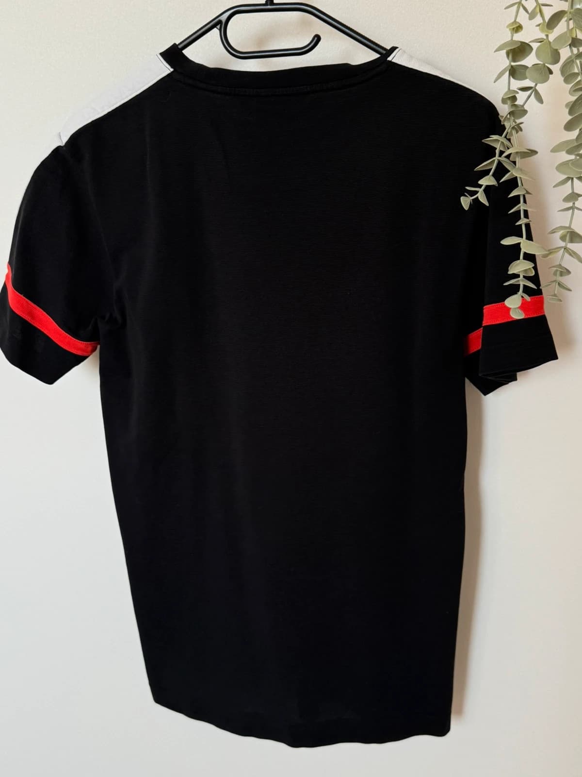 T-shirt Lacoste Andy Roddick rayé noir blanc rouge taille 3/S - SK2606121 - Photo 8/12