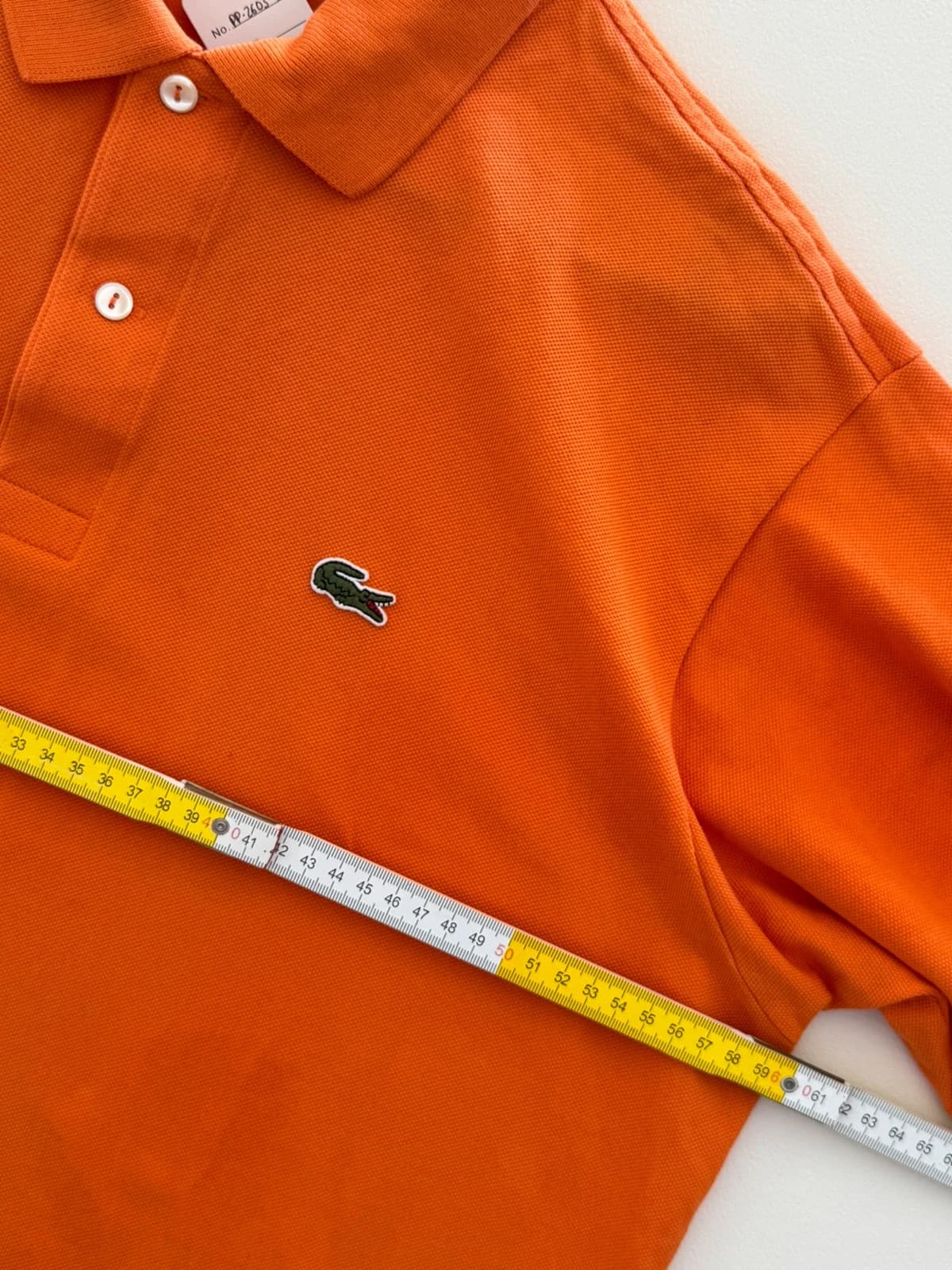 Polo piqué classic fit Lacoste orange taille 6/XL - PP2603342 - Photo 8/9