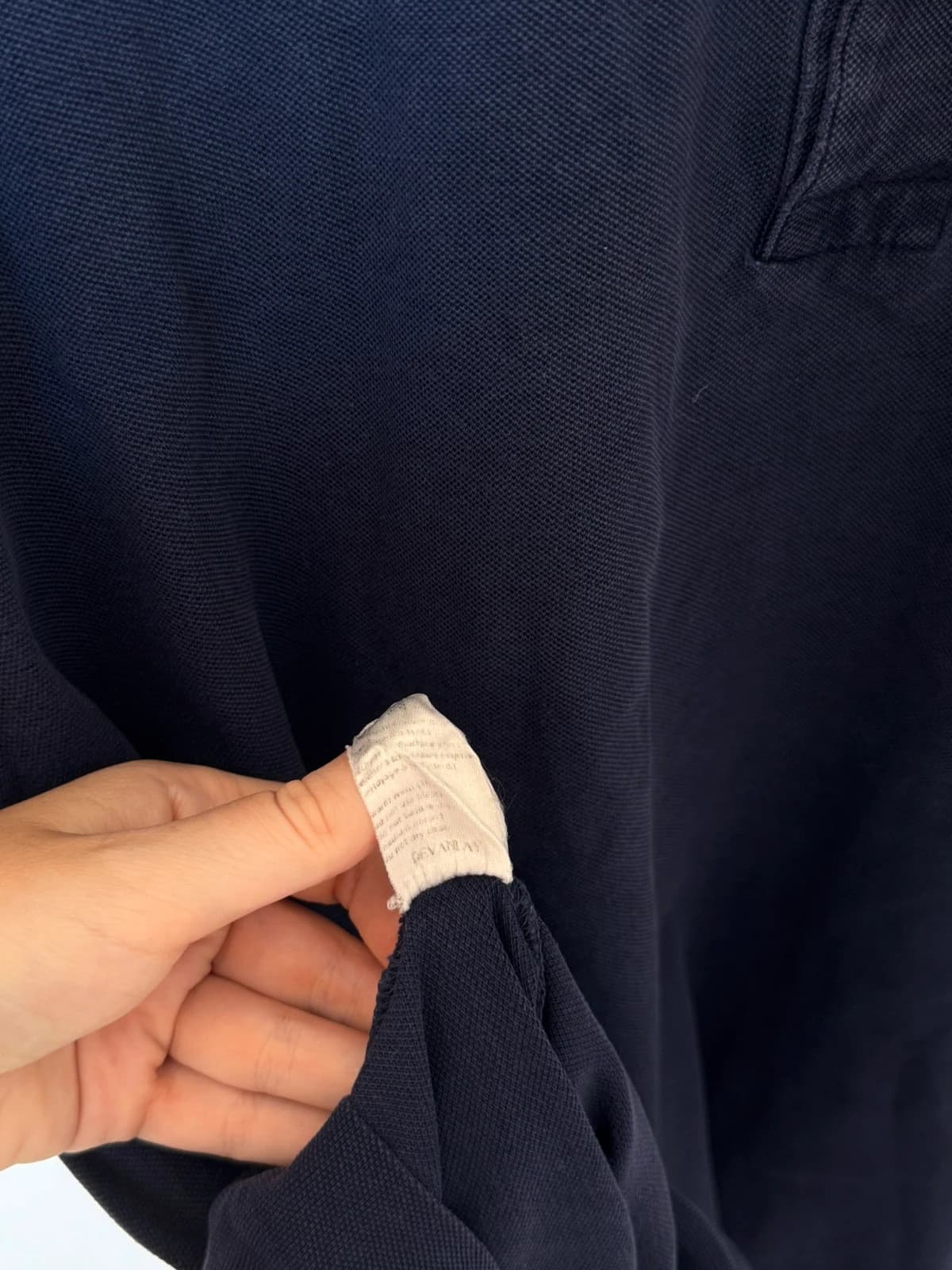Polo piqué Lacoste bleu marine coupe large taille 6/XL - PP2603421 - Photo 6/9