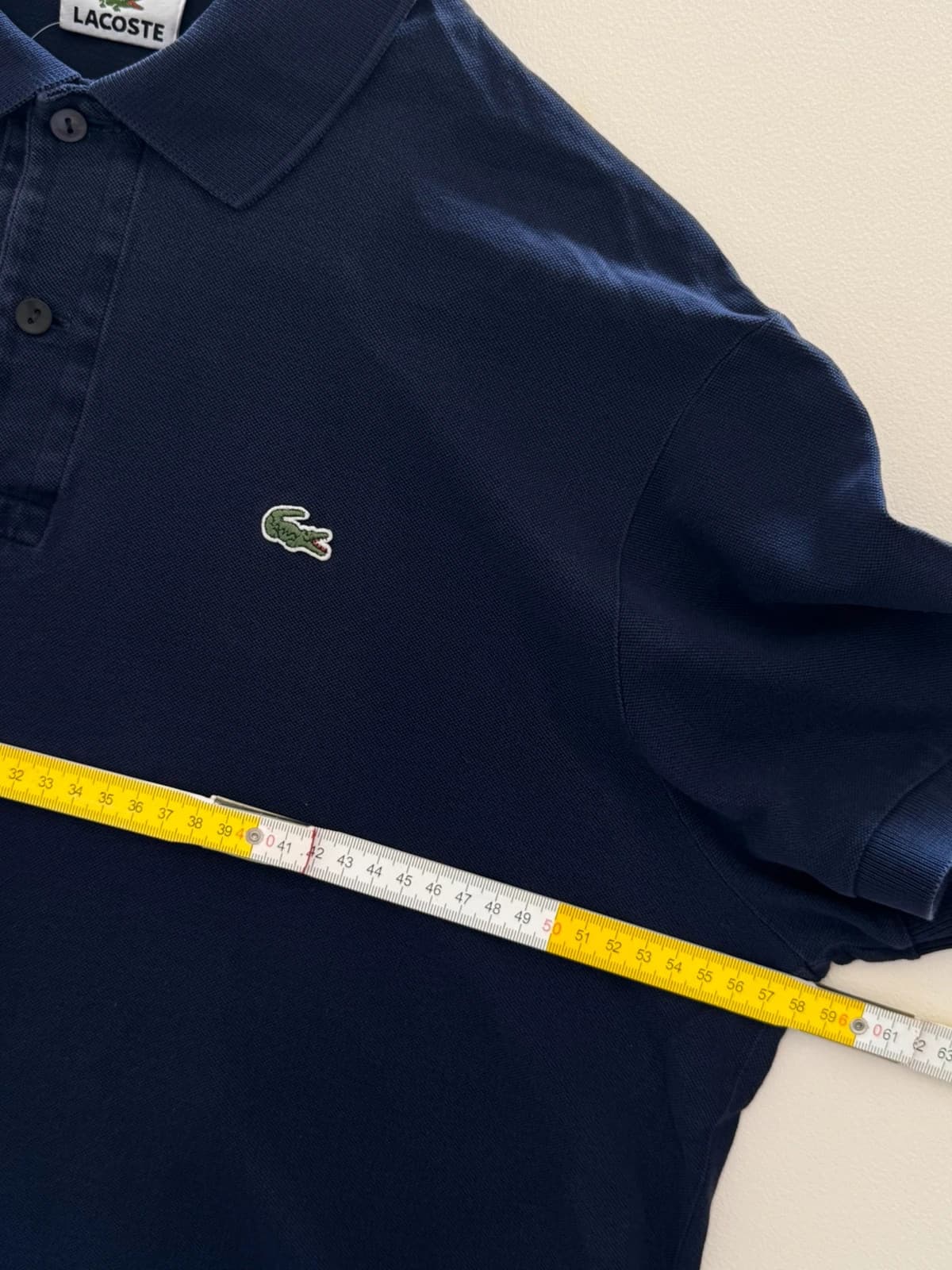 Polo piqué Lacoste bleu marine coupe large taille 6/XL - PP2603421 - Photo 8/9