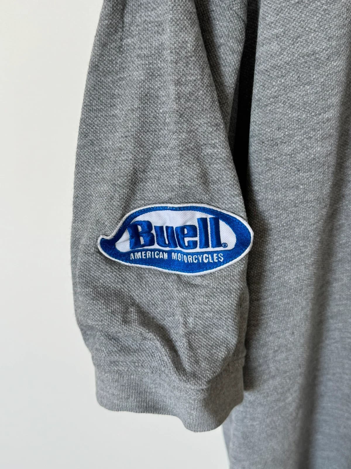 Polo piqué Harley-Davidson gris chiné Staff Buell taille 2XL - SC2606141 - Photo 8/13