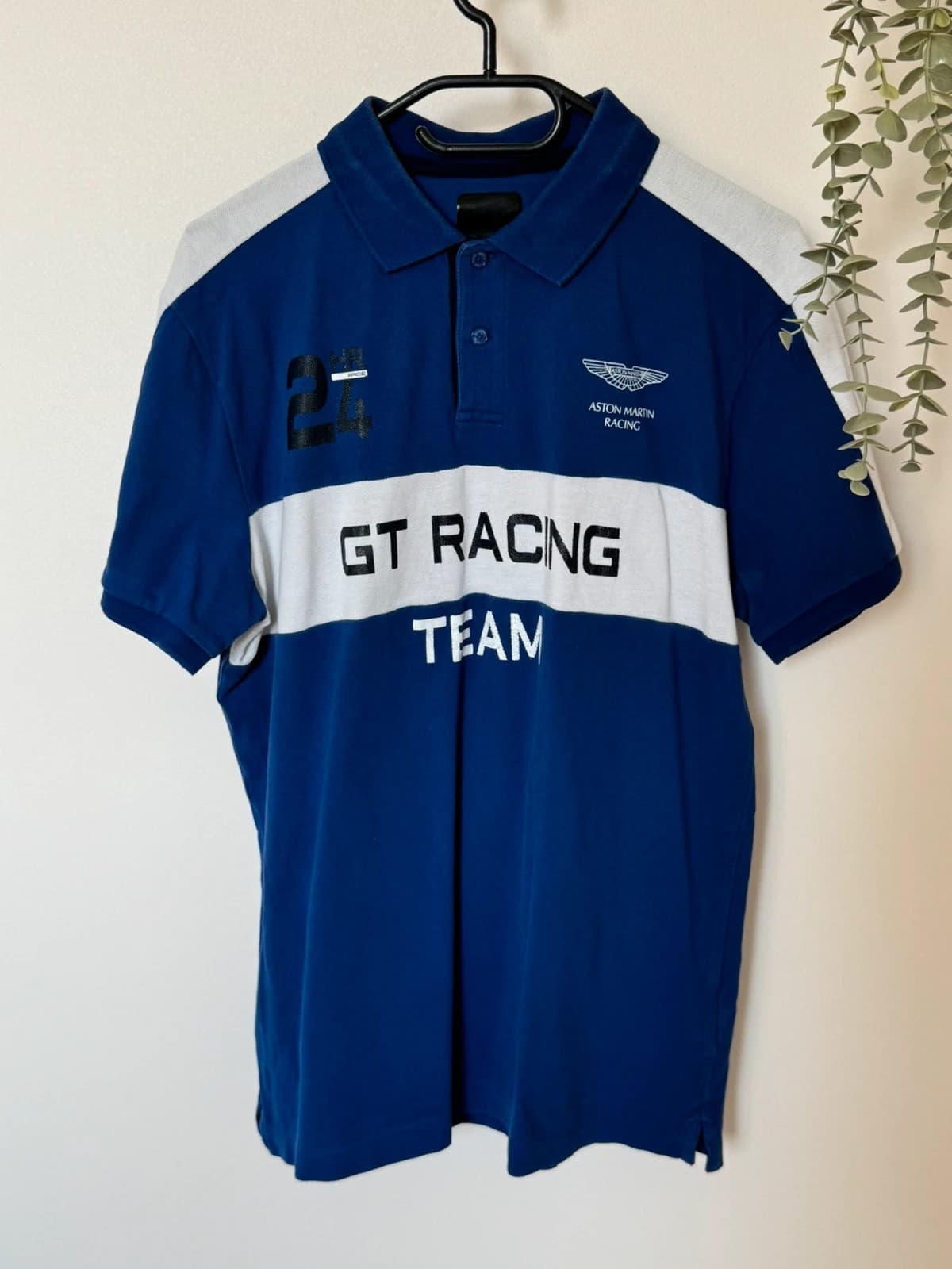 Polo piqué Hackett bleu Aston Martin Racing GT Team taille L - SK2606119 - Photo 2/10