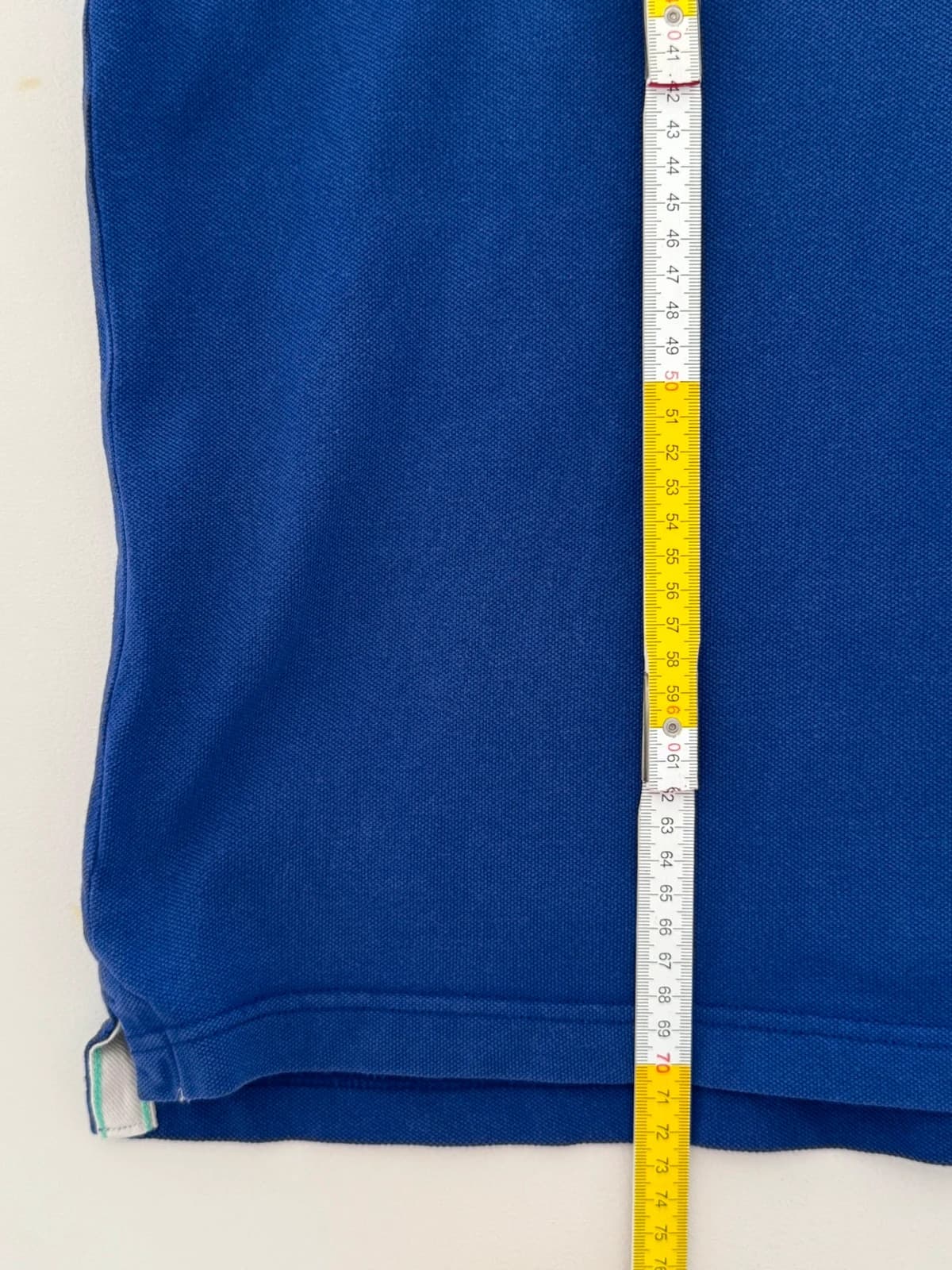 Polo piqué vintage Y2K Puma bleu violet logo brodé menthe taille L - SK2606126 - Photo 8/8