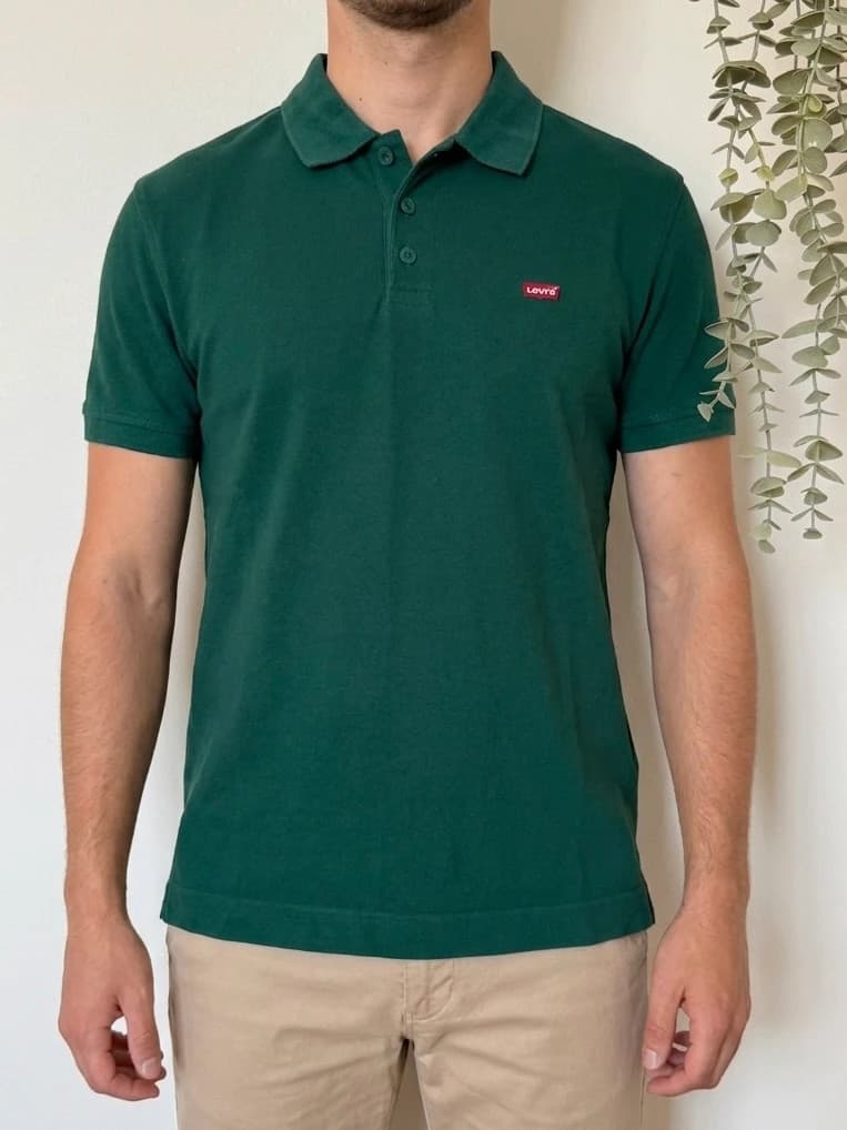Polo piqué Levi's vert sapin taille M - SK260664 - Photo 1/9