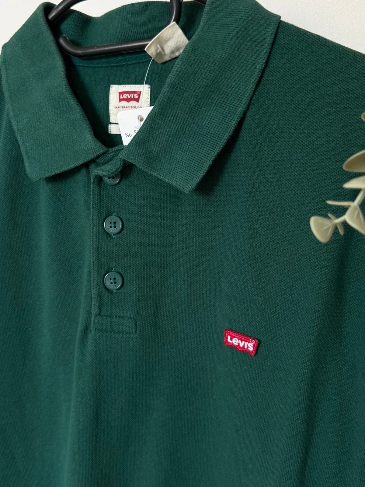 Polo piqué Levi's vert sapin taille M - SK260664 - Photo 4/9