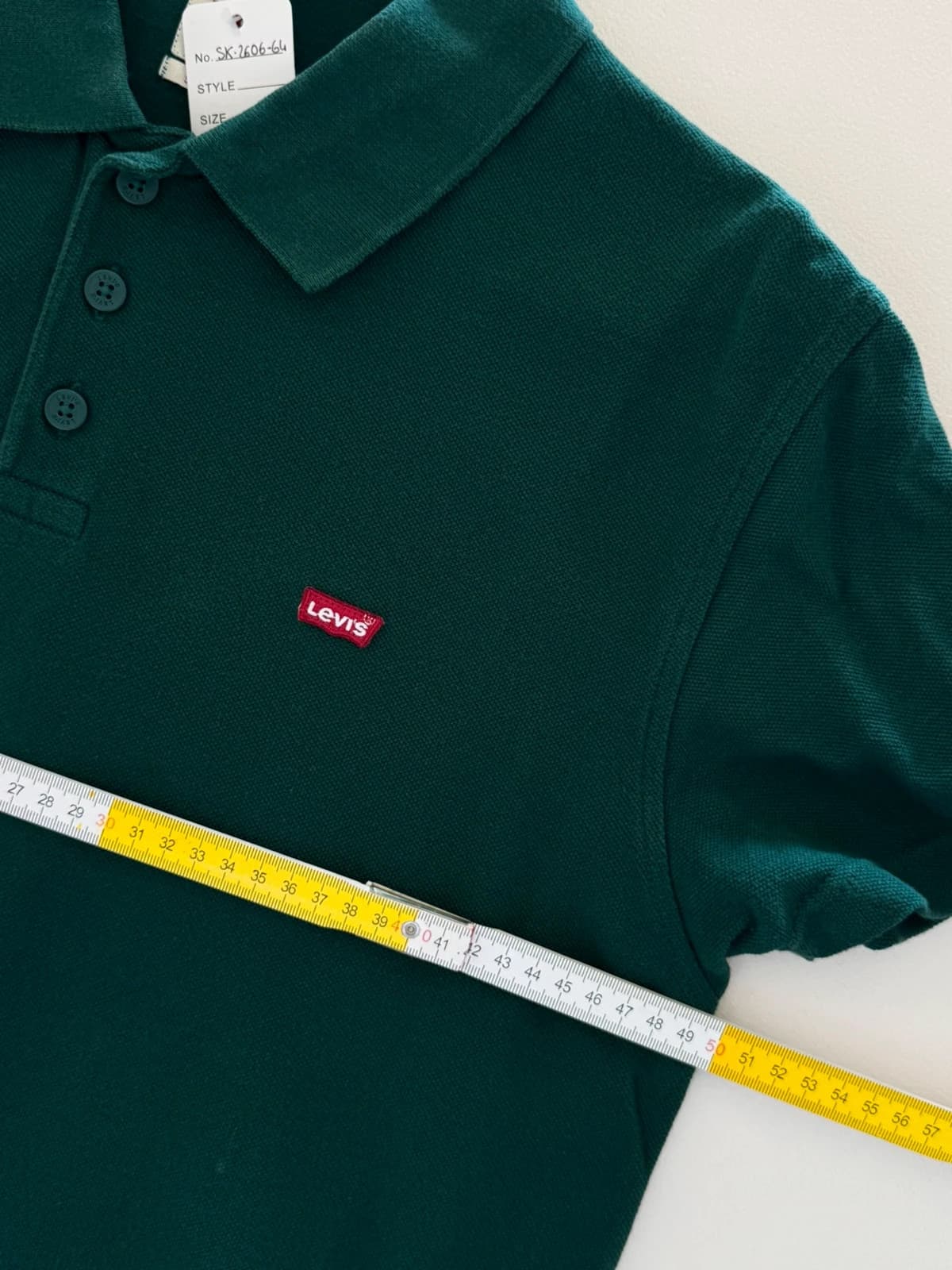 Polo piqué Levi's vert sapin taille M - SK260664 - Photo 8/9