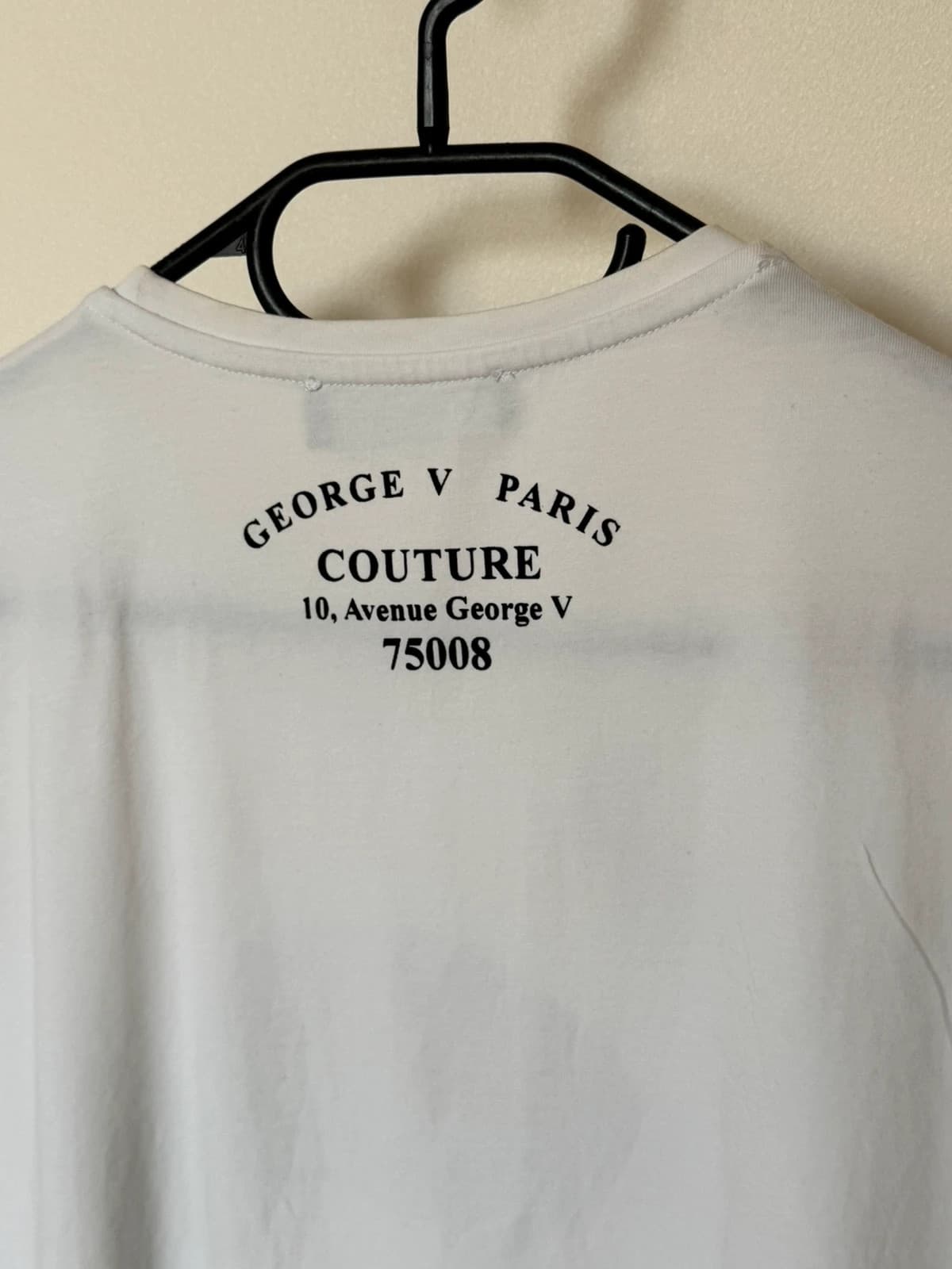 T-shirt George V Paris Joker blanc strass taille L - SK2606114 - Photo 7/11