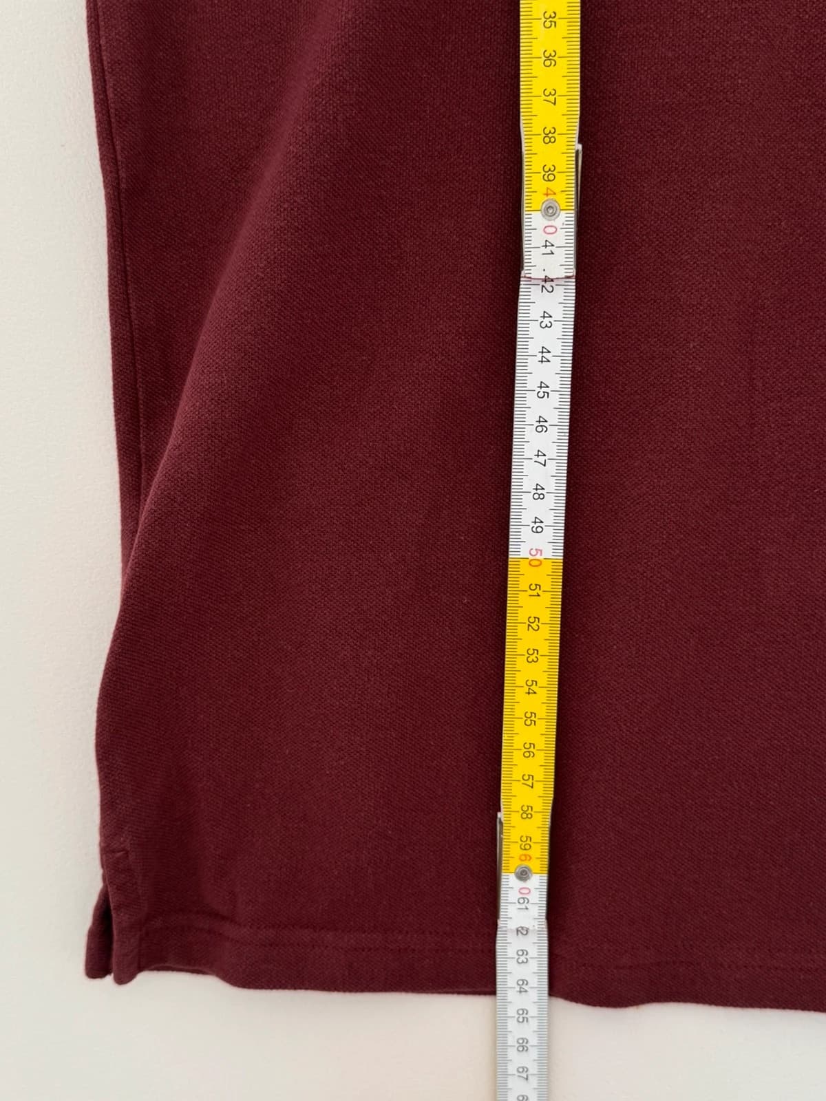 Polo piqué Carhartt WIP bordeaux taille S - SK260690 - Photo 7/7