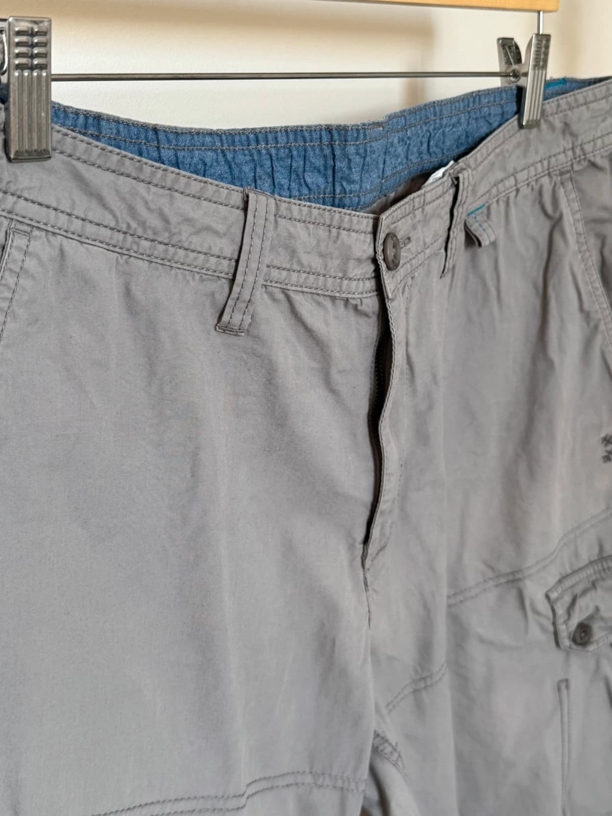 Pantacourt cargo Oxbow gris taille W36/XL - SK2606152 - Photo 6/9
