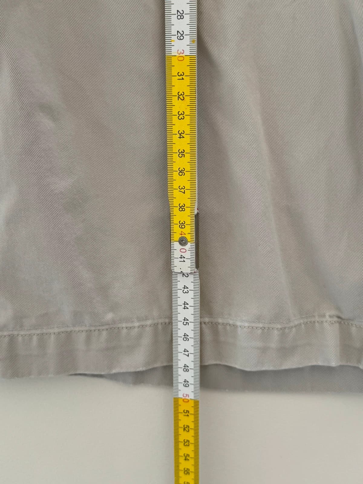 Short chino à pinces Polo Ralph Lauren Tyler beige gris clair taille W32/W30 - PP2603169 - Photo 9/9
